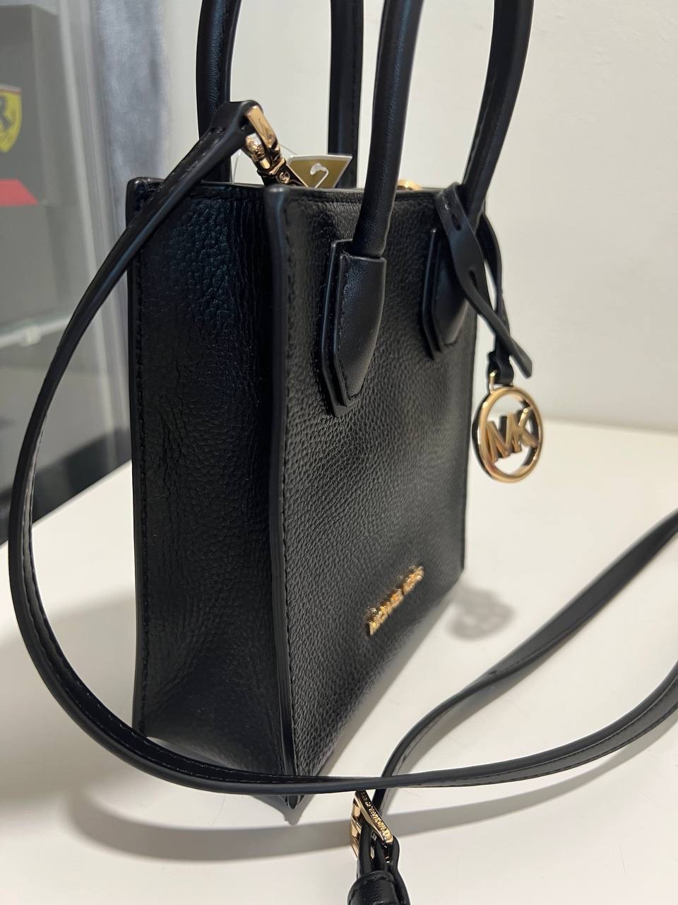 Michael Kors Mercer XS NS Shopper Crossbody in Black – Exclusively USA