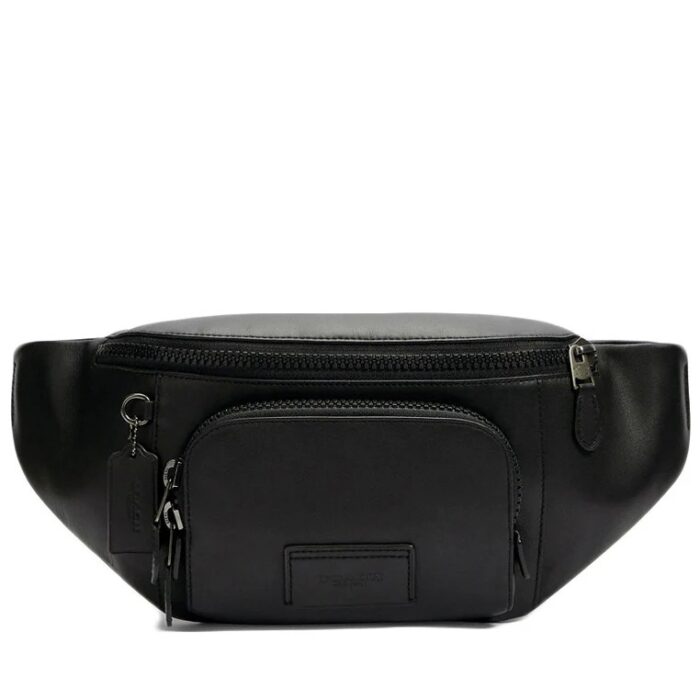 Coach Track Belt Bag in Black