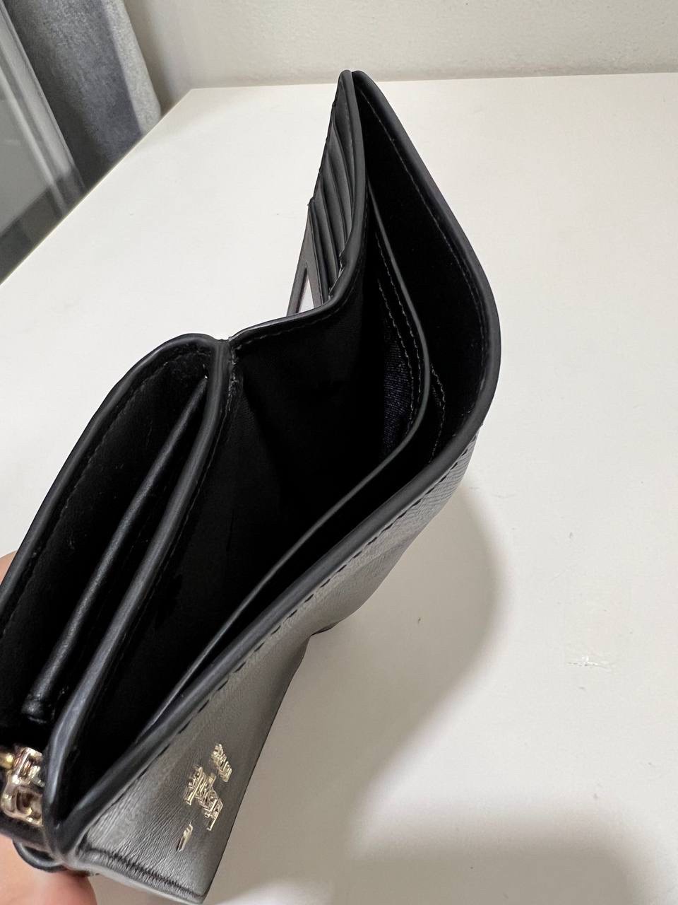 Kate Spade Staci Medium Compact Bifold Wallet in Black - Image 4
