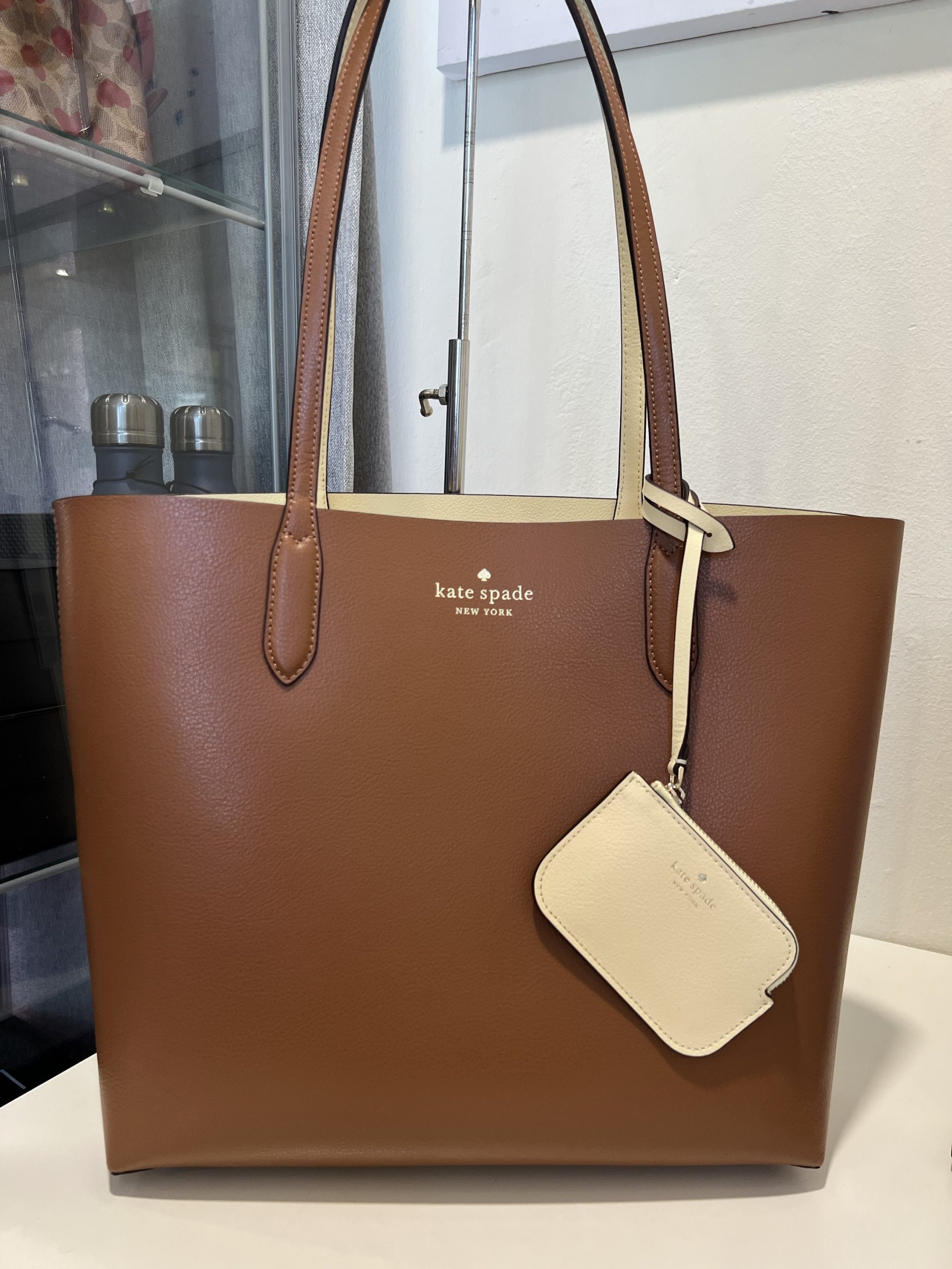 Kate Spade Ava Reversible Tote in Warmgingerbread