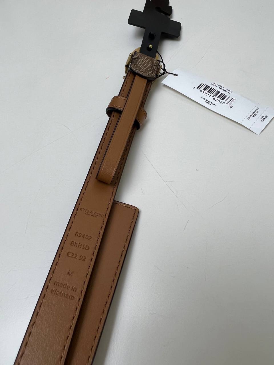 signature buckle belt 18 mm