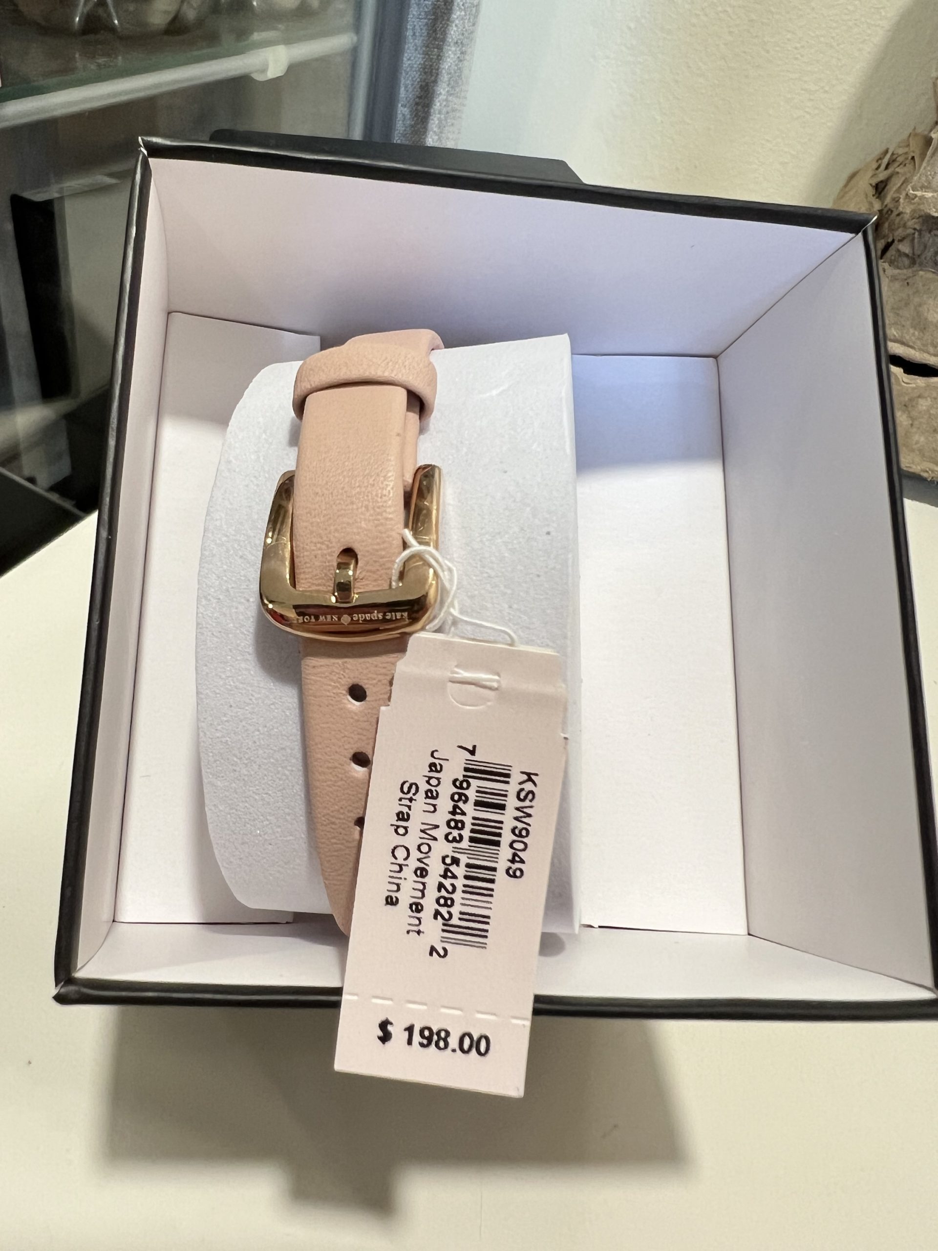 Kate Spade New York Holland Blush Leather Cat Watch KSW9049 – Exclusively  USA