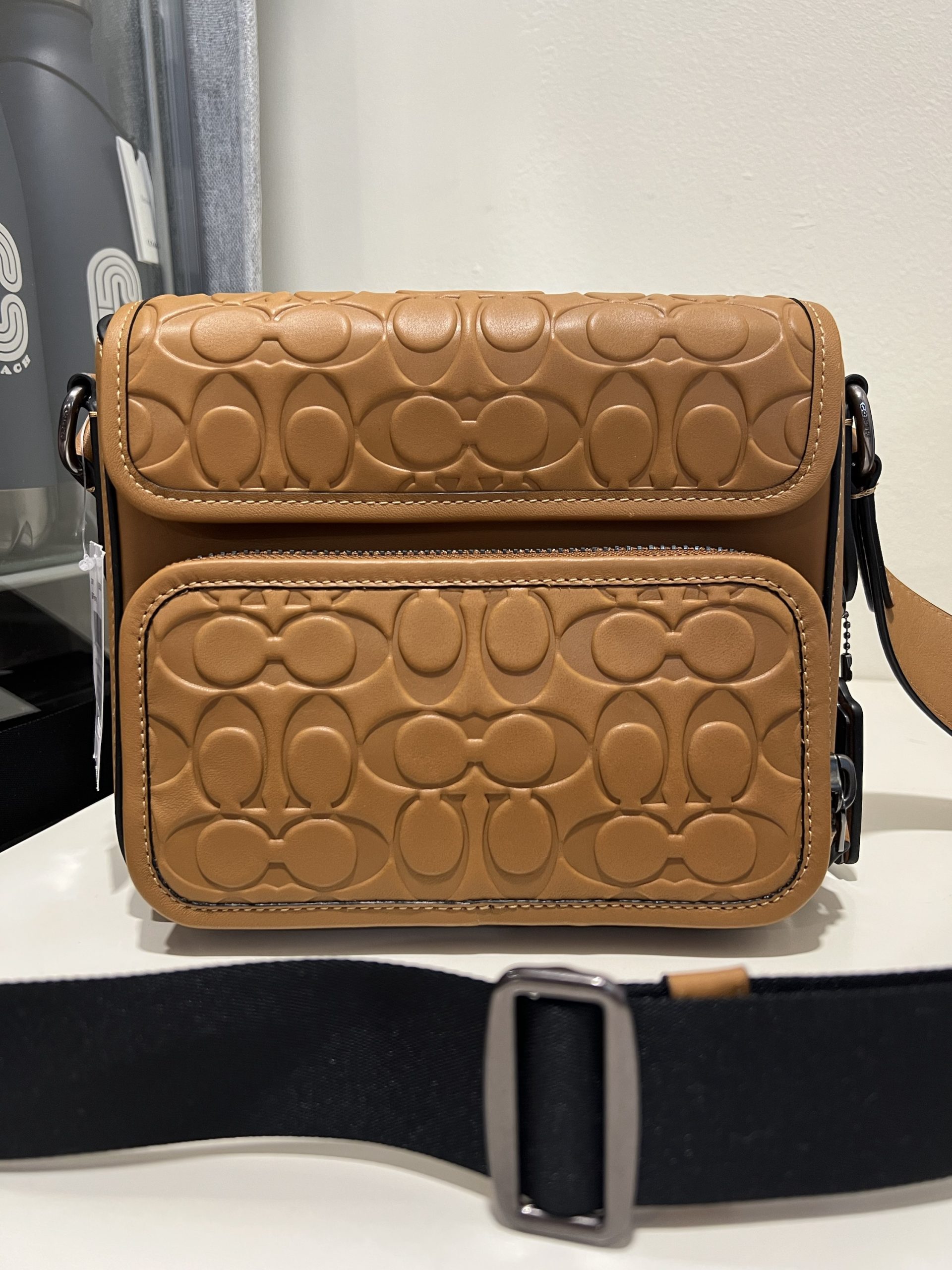 Coach Sullivan Flap Crossbody with Signature Leather in Penny – Exclusively  USA