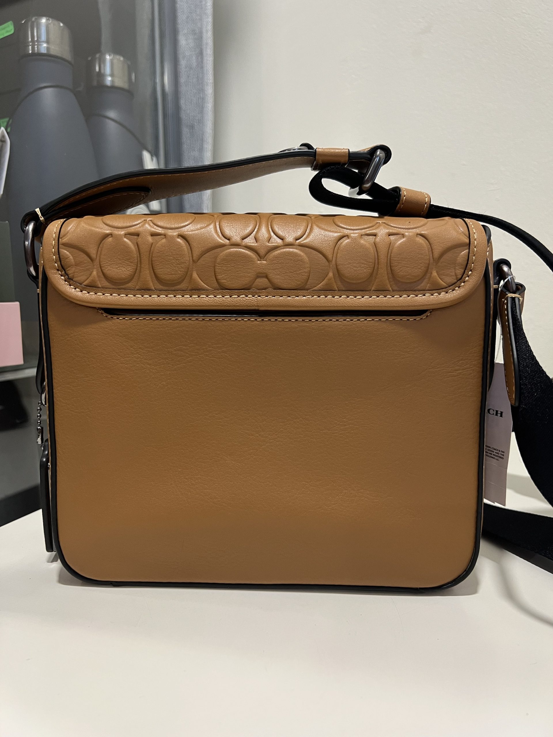 Coach Sullivan Flap Crossbody with Signature Leather in Penny – Exclusively  USA