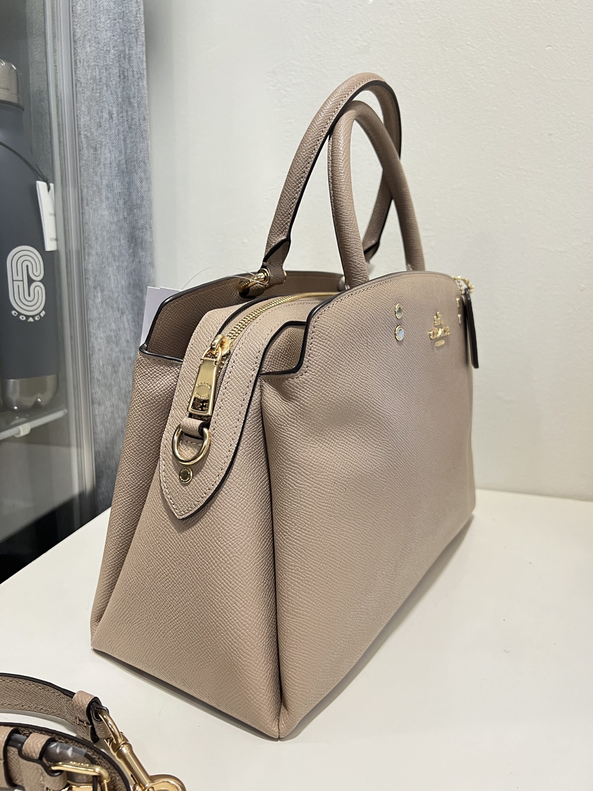 Coach Lillie Carryall in Taupe Exclusively USA