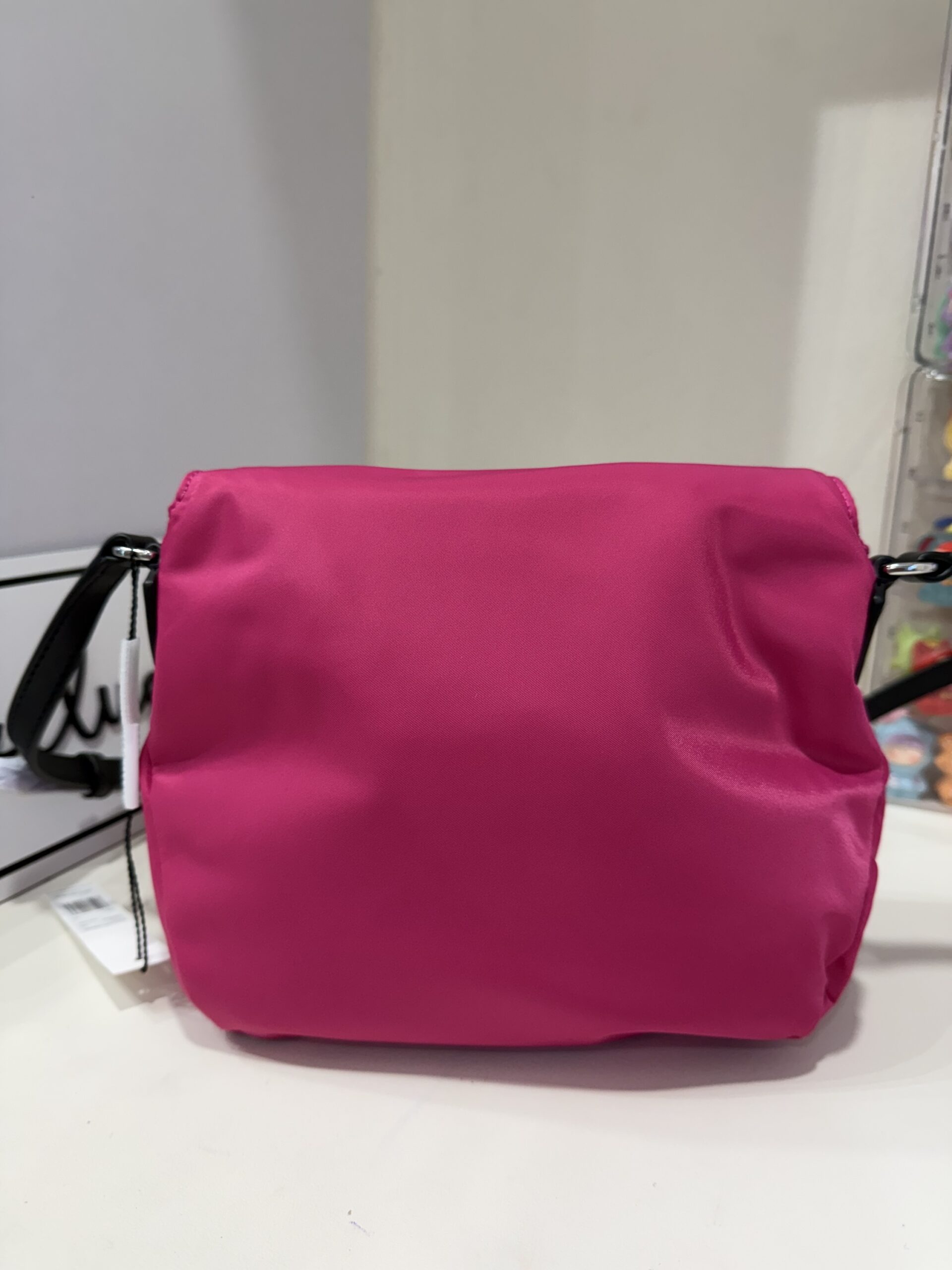 Marc Jacobs Preppy Nylon Mini Natasha Crossbody Bag in Hot Pink - Image 4