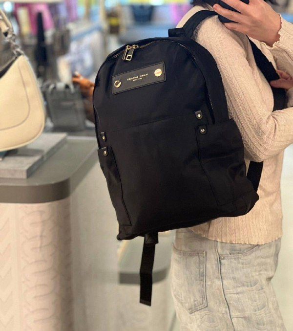 Marc Jacobs Preppy Nylon Backpack in Black - Image 5