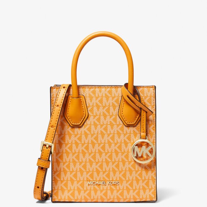 Michael Kors Mercer XS NS Shopper Crossbody in Signature Honeycomb Multi
