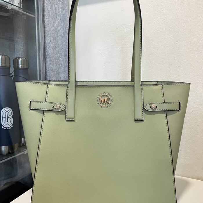 [CLEARANCE] Michael Kors Carmen Large North South Tote in Light Sage