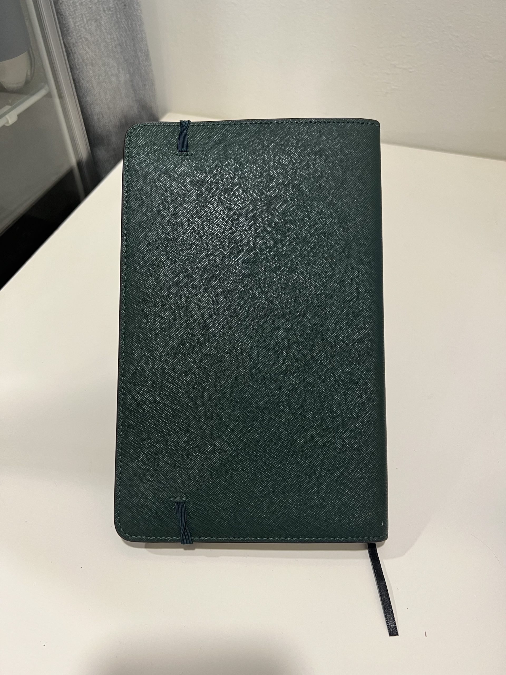 Michael Kors Notebook with Saffiano Leather Cover in Racing Green ...