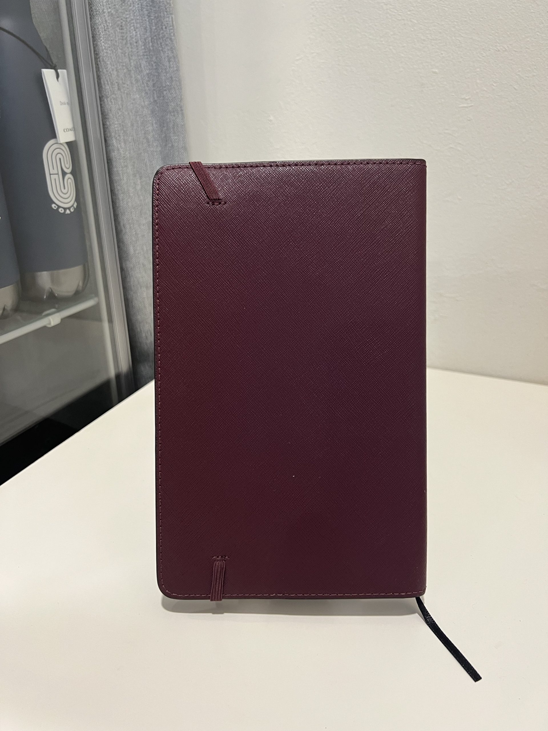 Michael Kors Notebook with Saffiano Leather Cover in Merlot ...