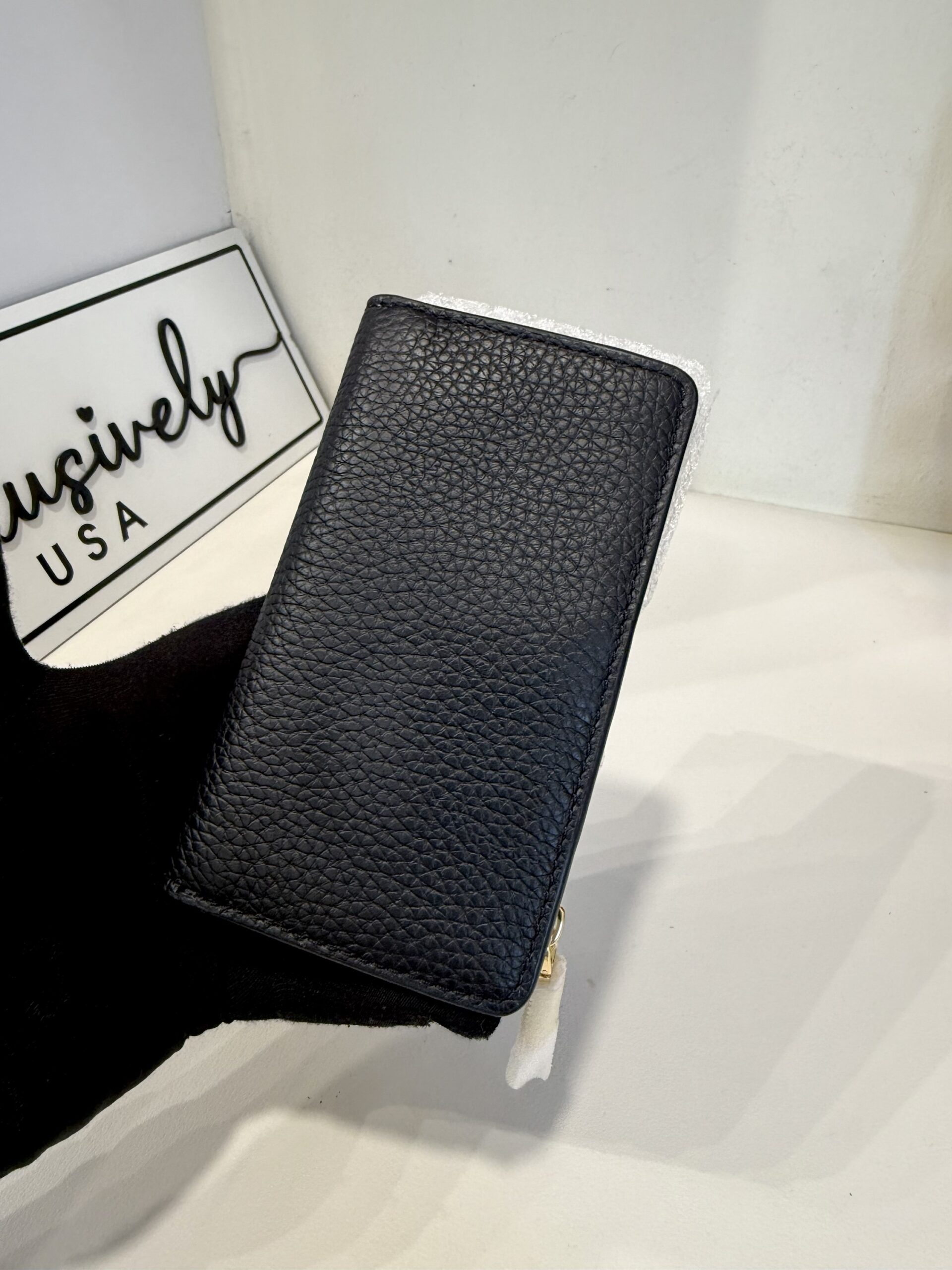 Kate Spade Julia Small Slim Bifold Wallet in Black - Image 4