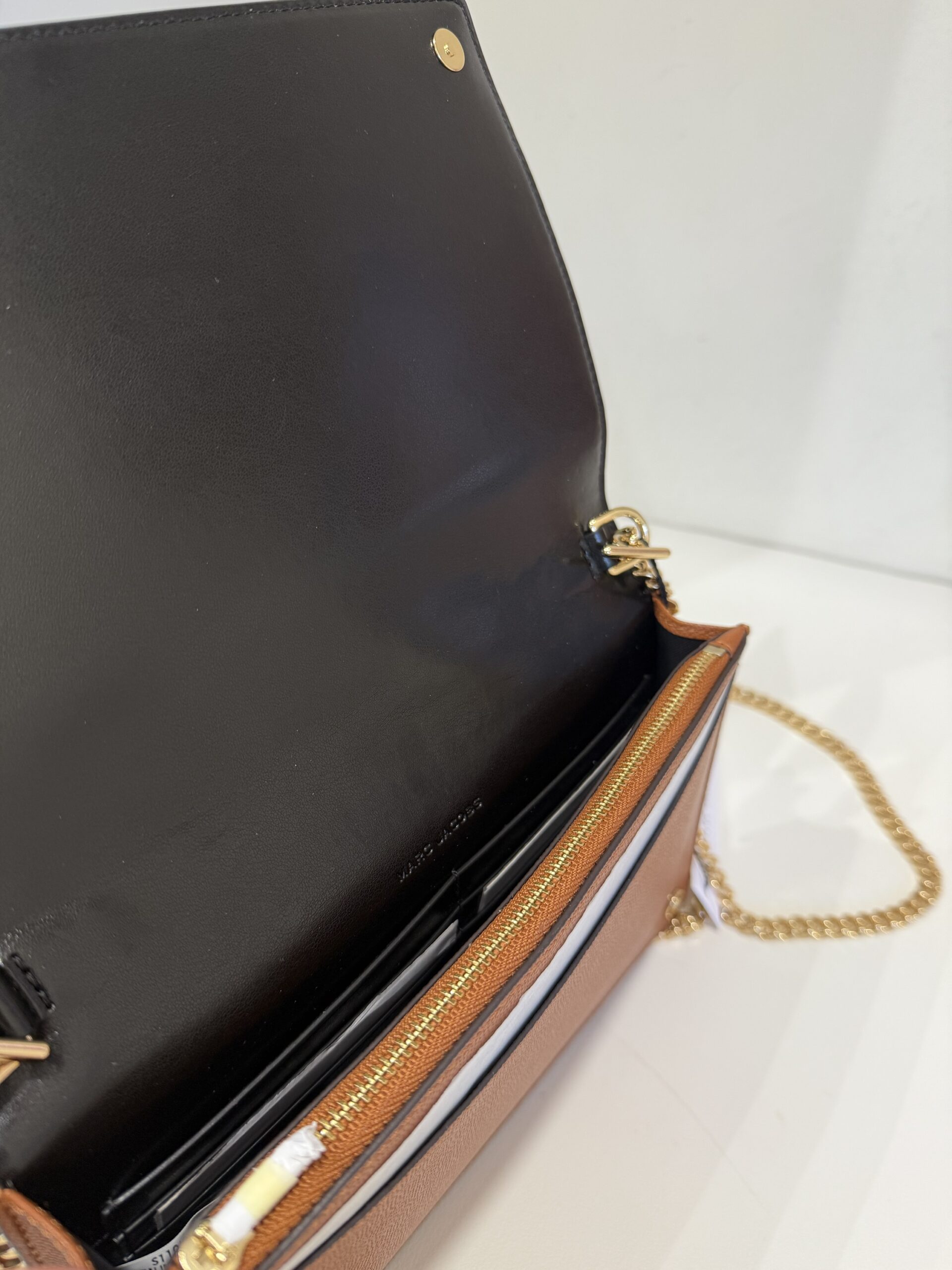 Marc Jacobs Daily Party On A Chain Crossbody Bag in Smoked Almond - Image 4