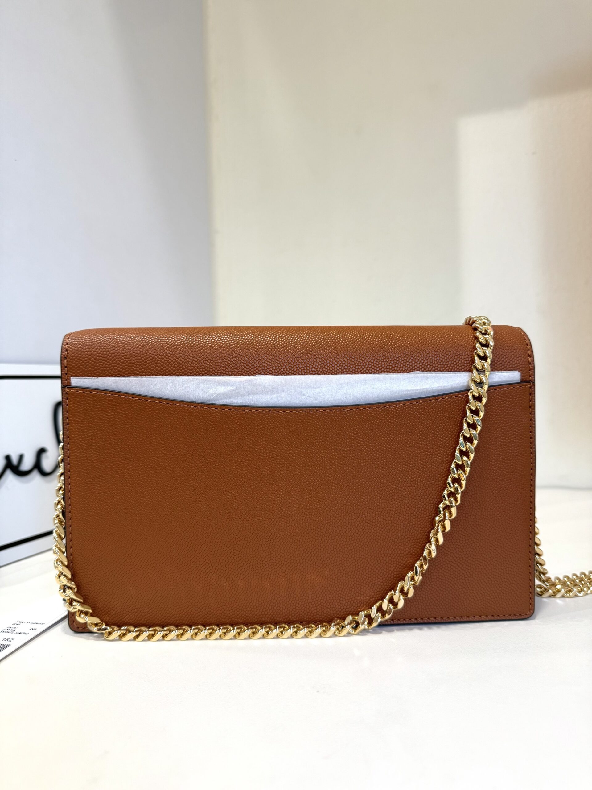 Marc Jacobs Daily Party On A Chain Crossbody Bag in Smoked Almond - Image 5