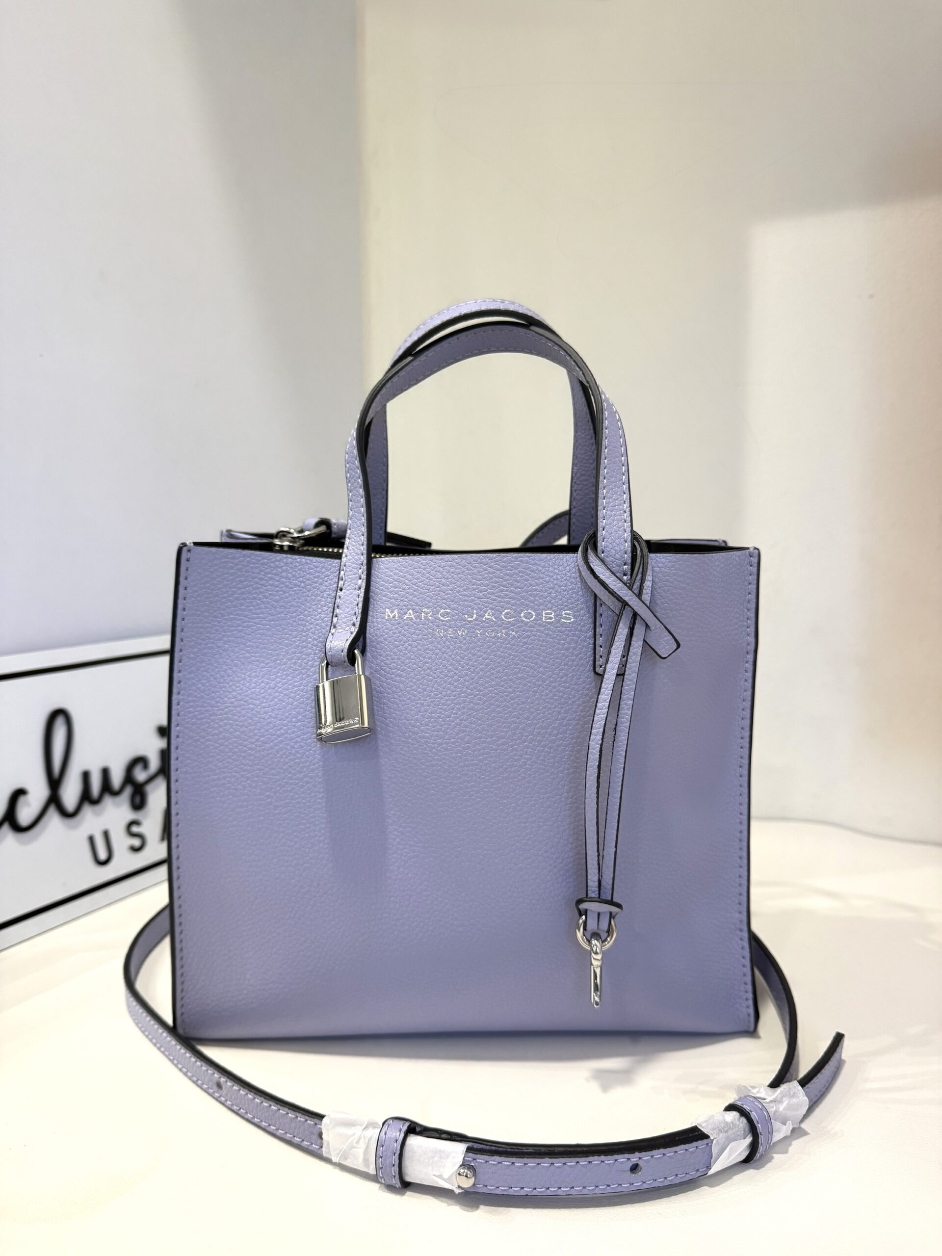 Marc Jacobs Mini Grind Tote Bag in Languid Lavender