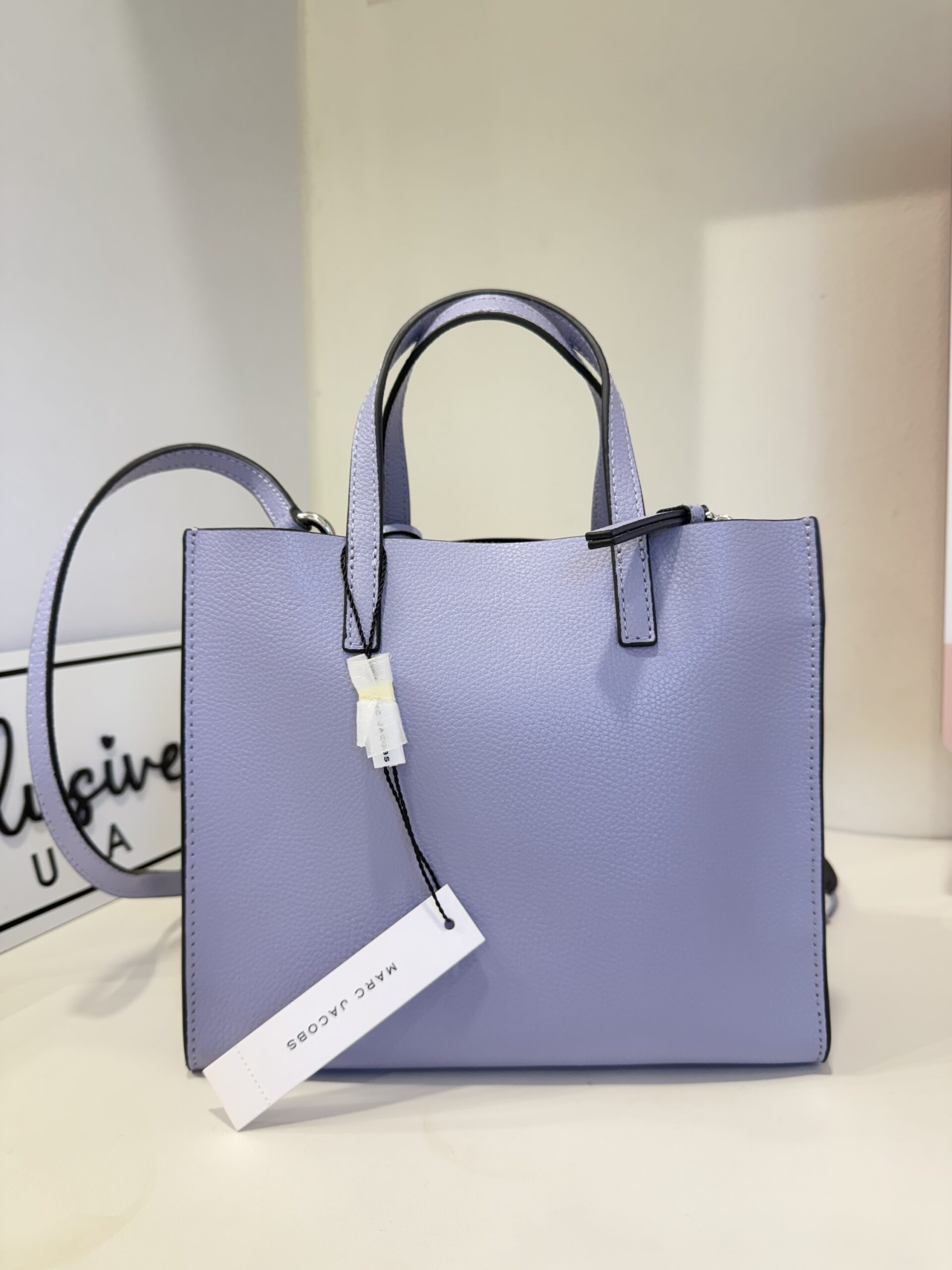 Marc Jacobs Mini Grind Tote Bag in Languid Lavender - Image 4