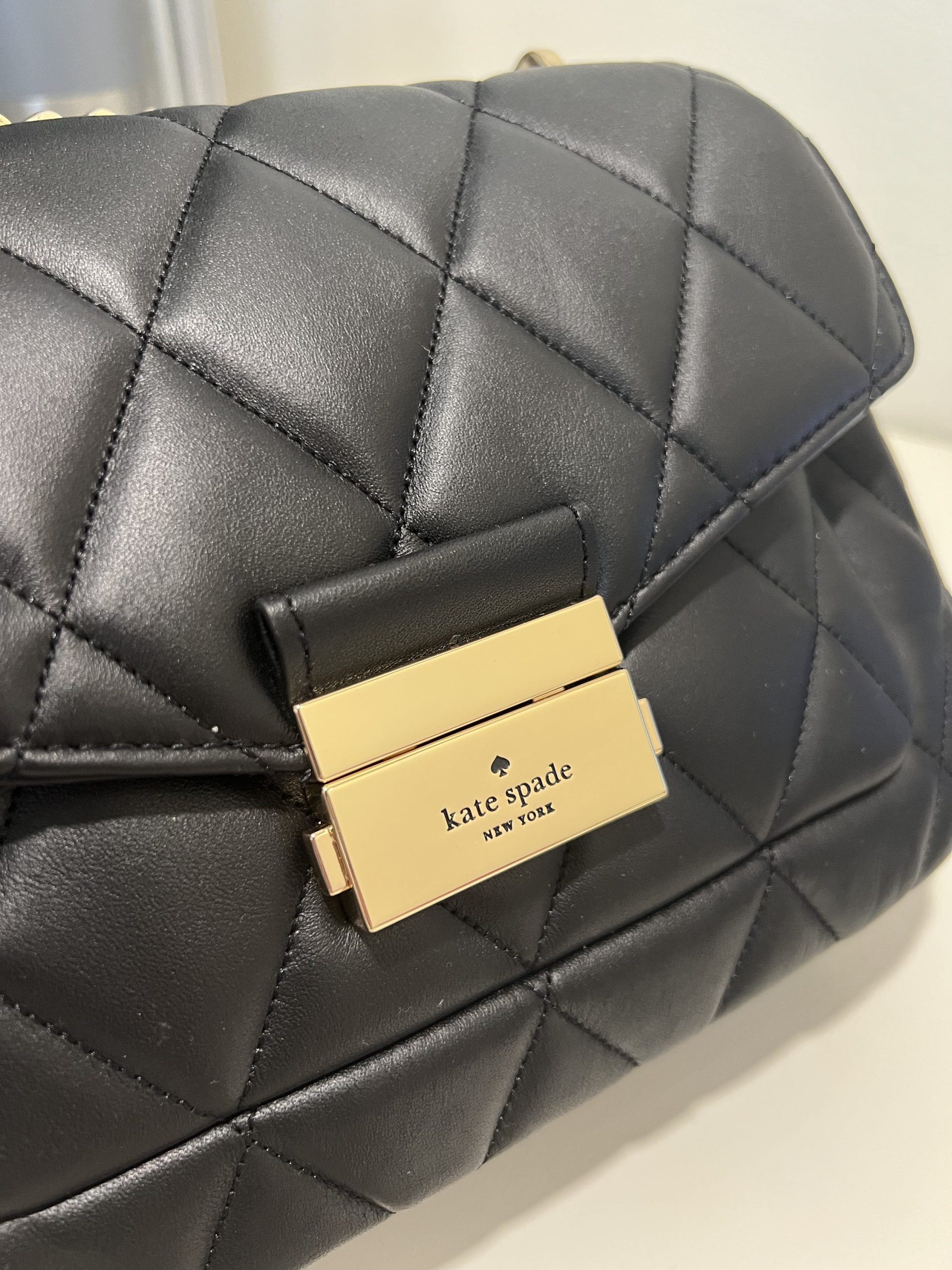 Kate Spade Carey Small Flap Shoulder Bag in Black - Image 4