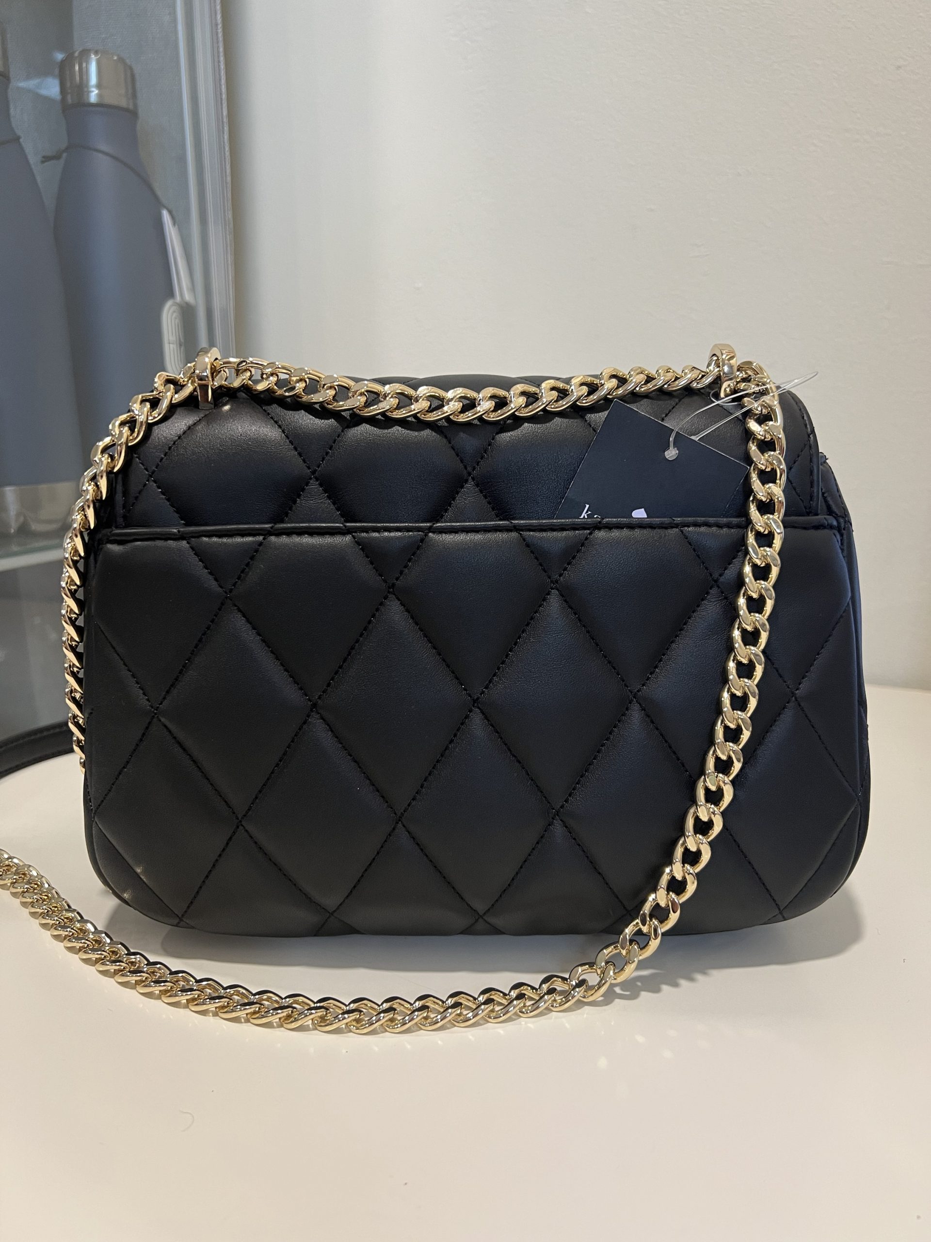 Kate Spade Carey Small Flap Shoulder Bag in Black - Image 5