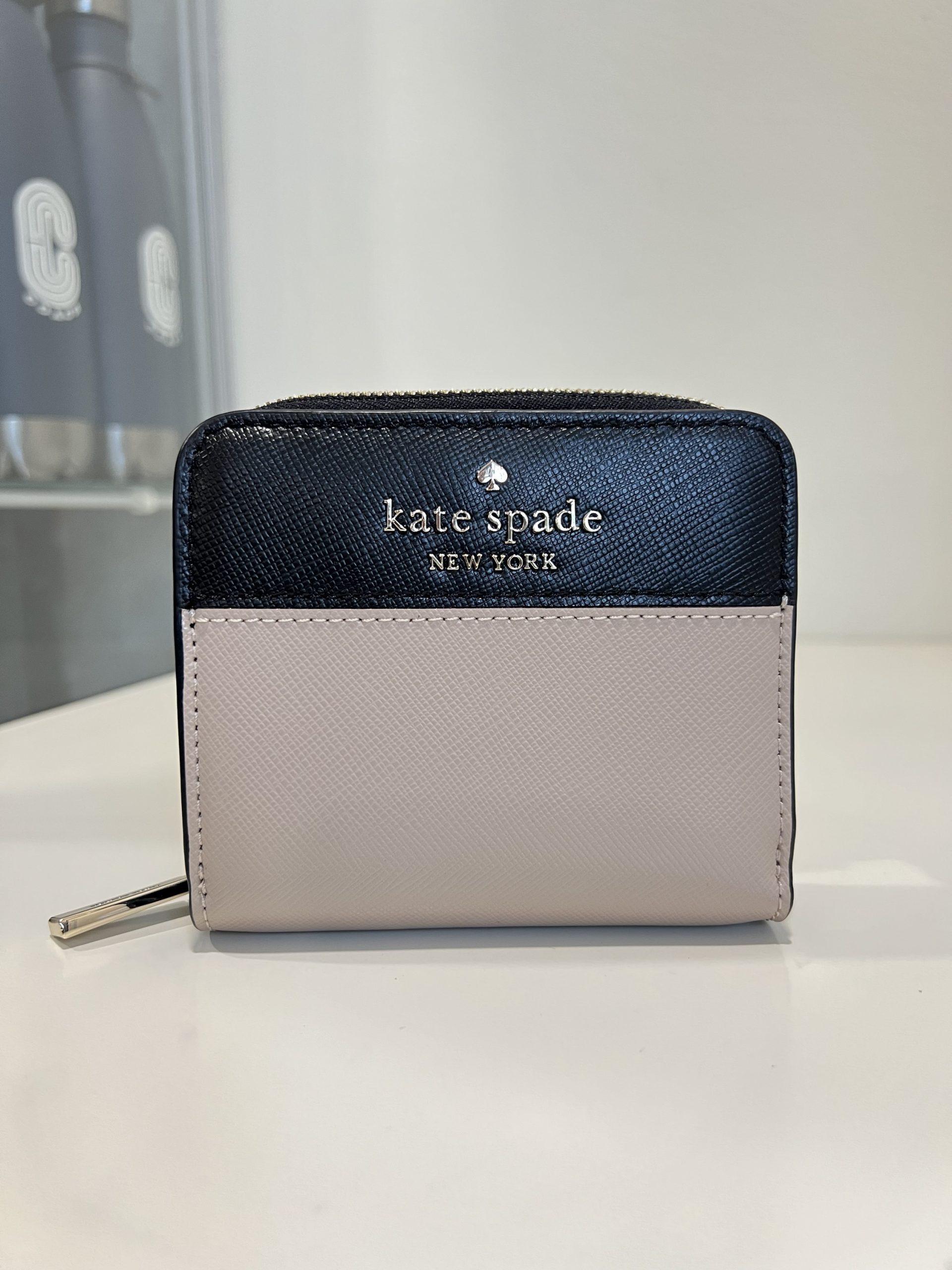 Kate Spade Staci Small Zip Around Bifold Wallet in Colorblock