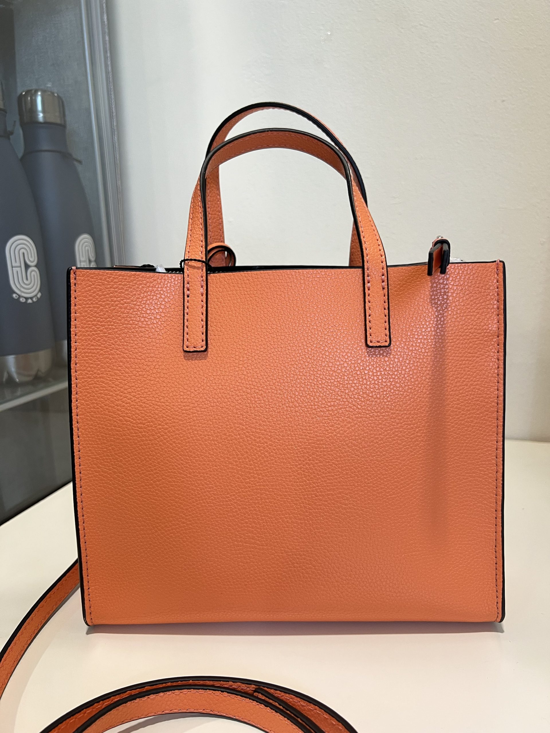 Marc Jacobs Mini Grind Tote Bag in Melon - Image 4