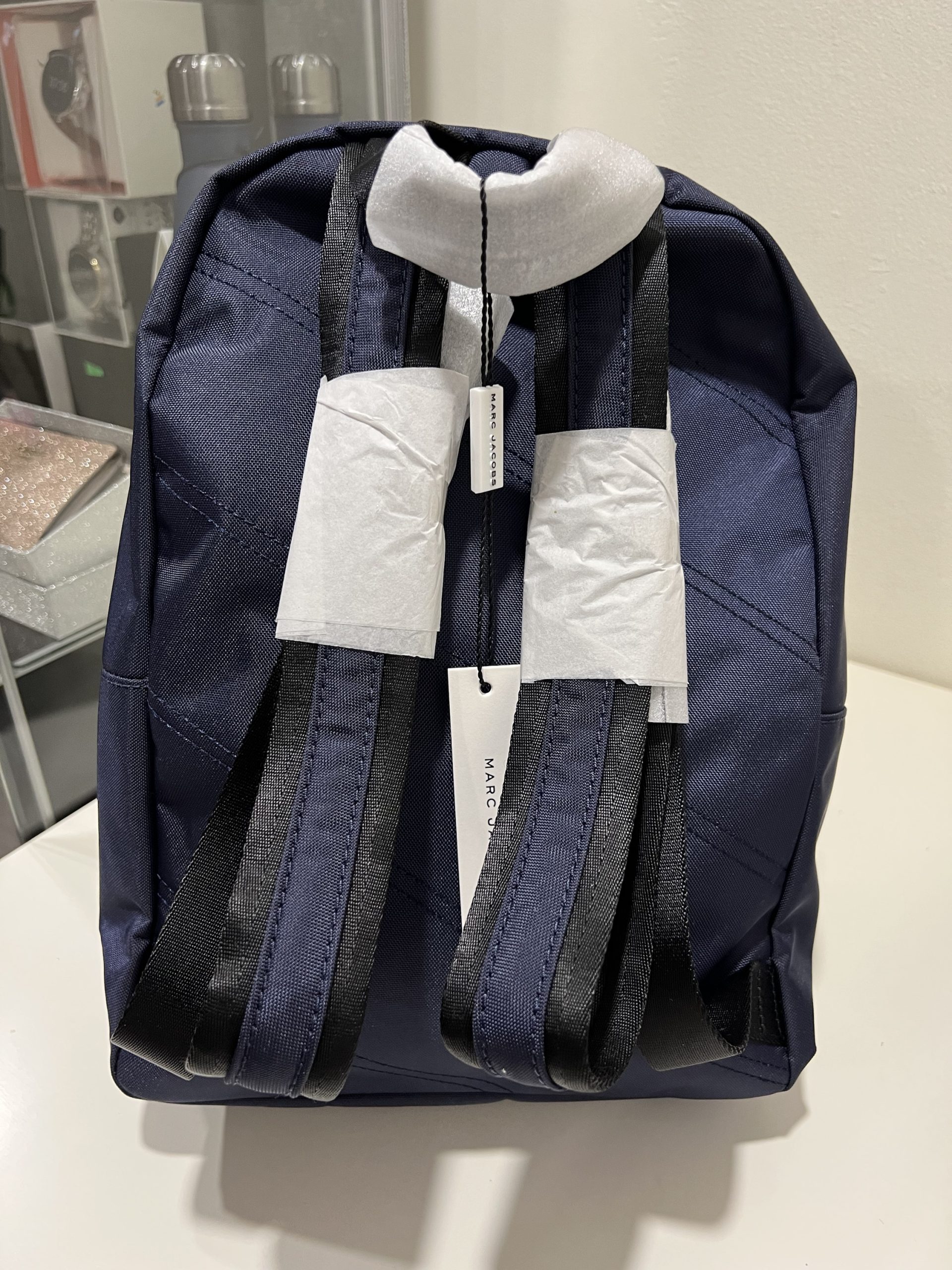 Marc Jacobs Treck Pack Medium Nylon Backpack Midnight Blue - Image 5