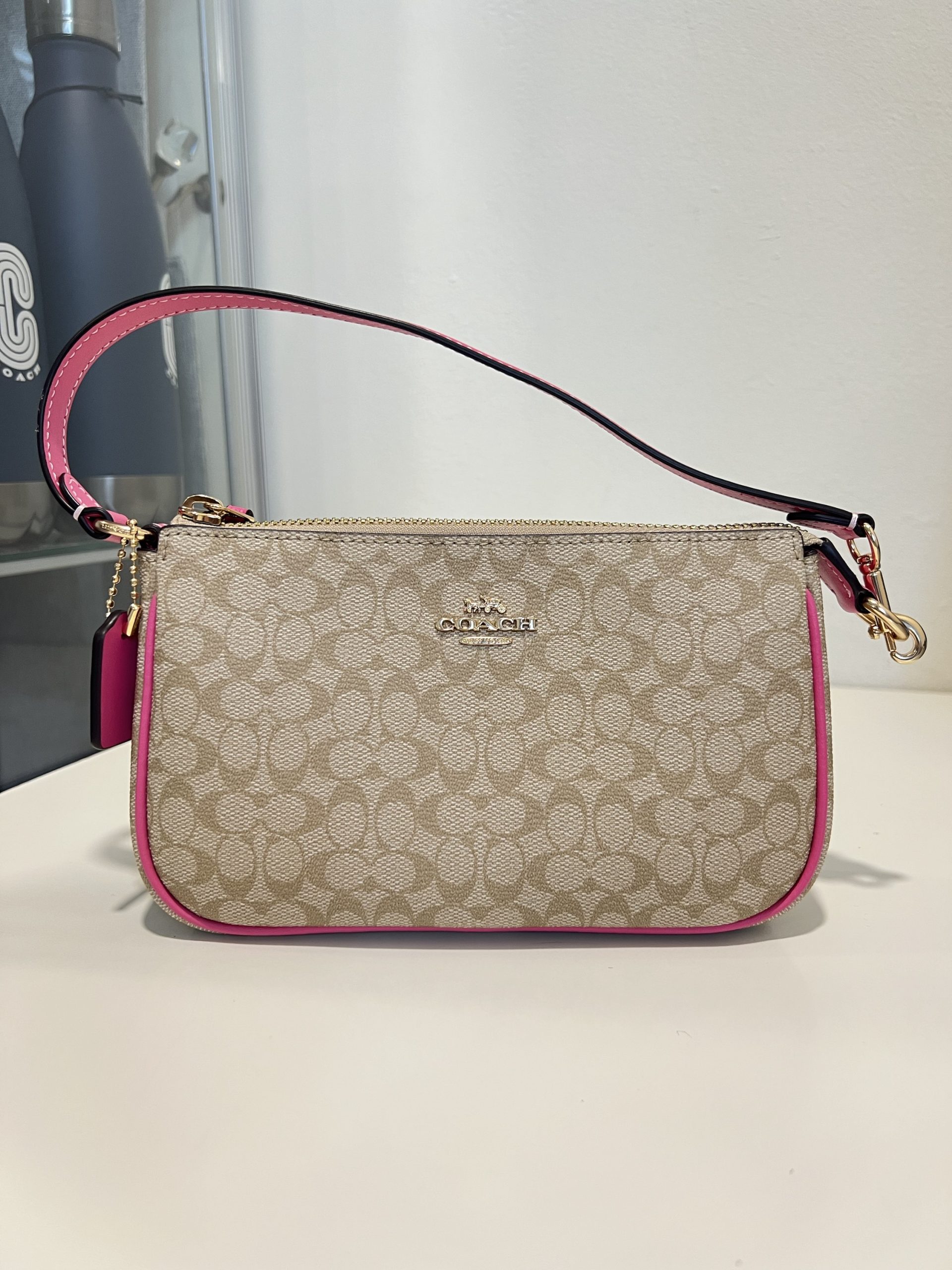 Coach Nolita 19 In Colorblock Signature Light Khaki Petunia coach-nolita-19-in-colorblock-signature-light-khaki-petunia
