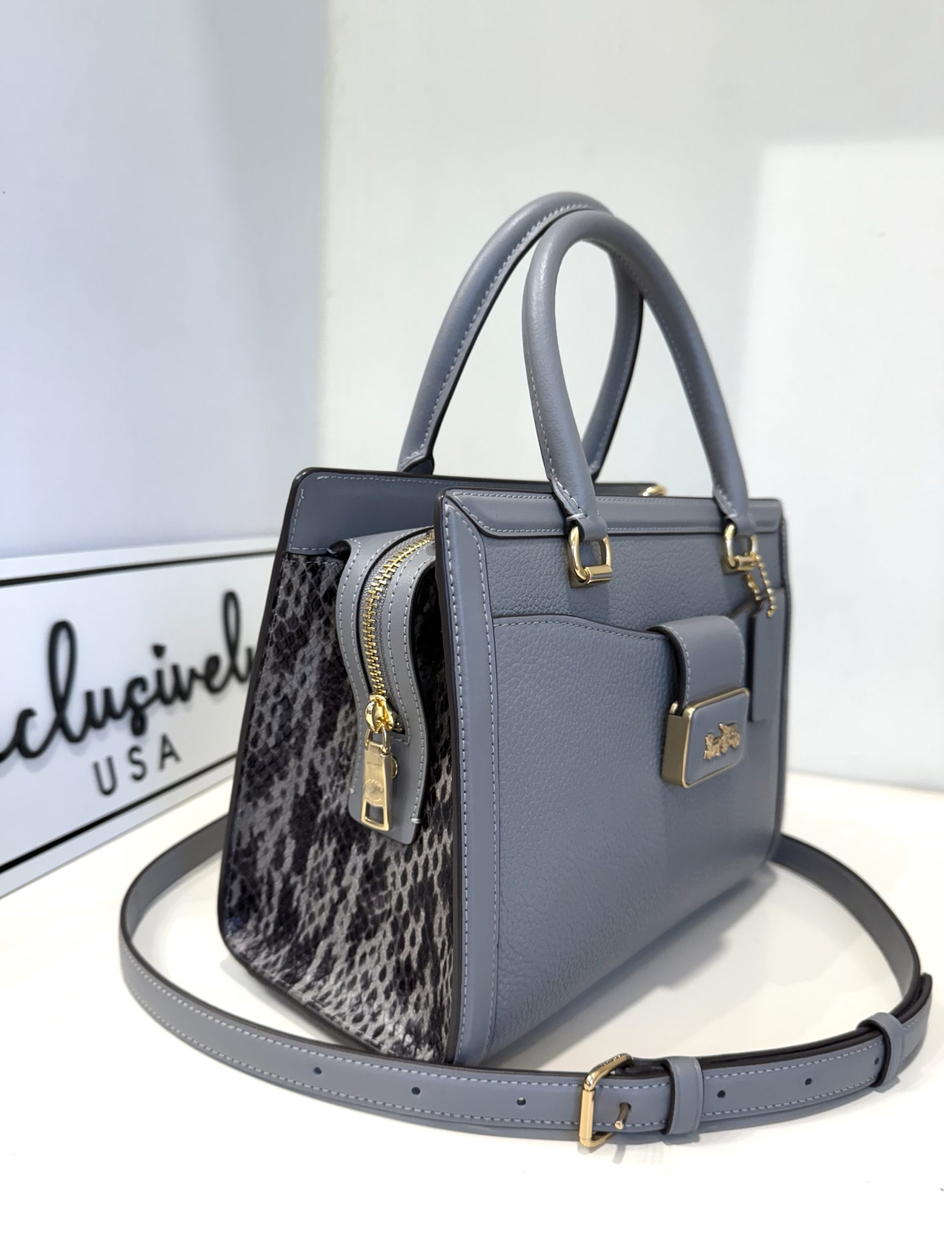 Coach Grace Carryall in Granite - Image 2