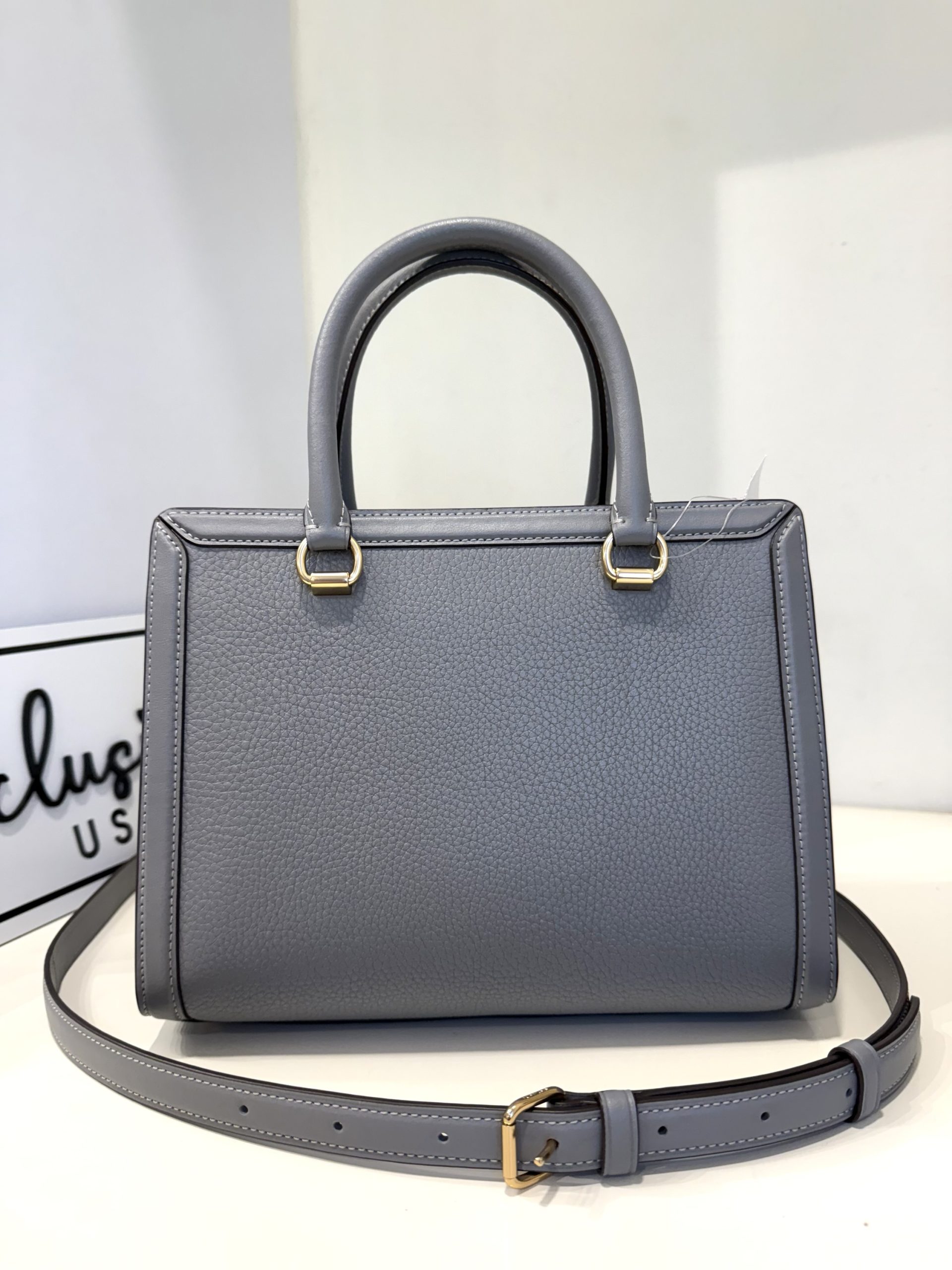 Coach Grace Carryall in Granite - Image 4