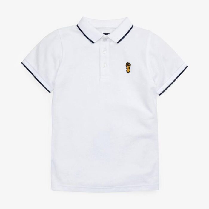 Next Polo Shirt in White (6 years)