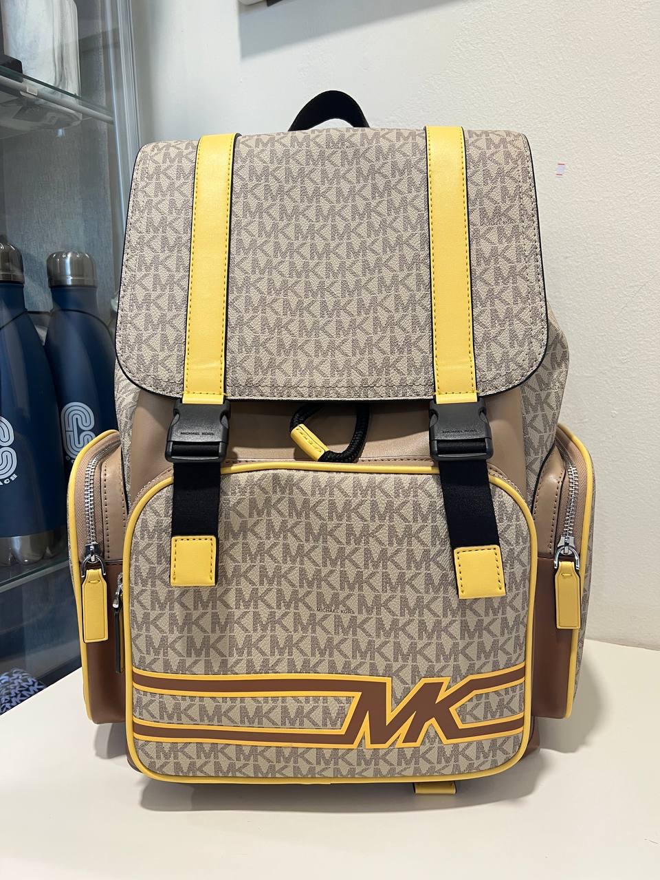 Michael Kors Cooper Utility Rucksack in Yellow