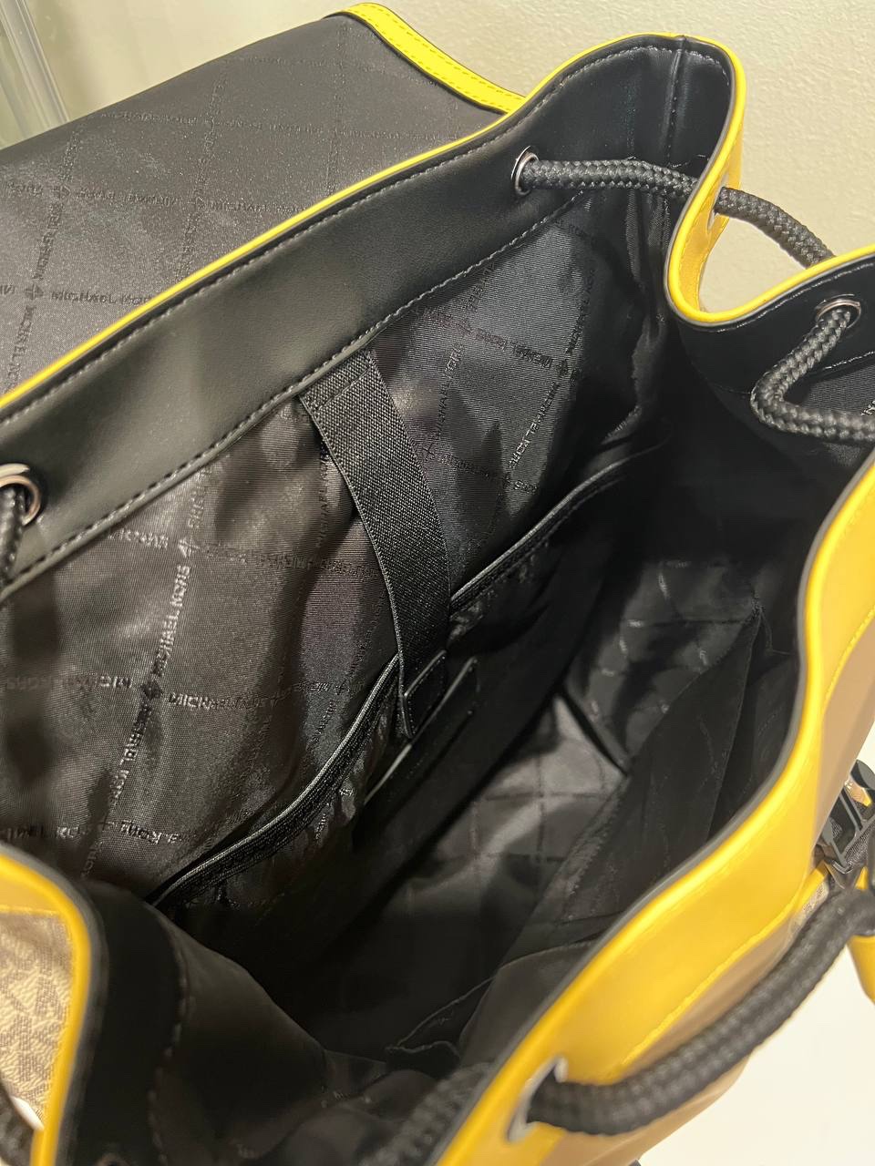 Michael Kors Cooper Utility Rucksack in Yellow - Image 3