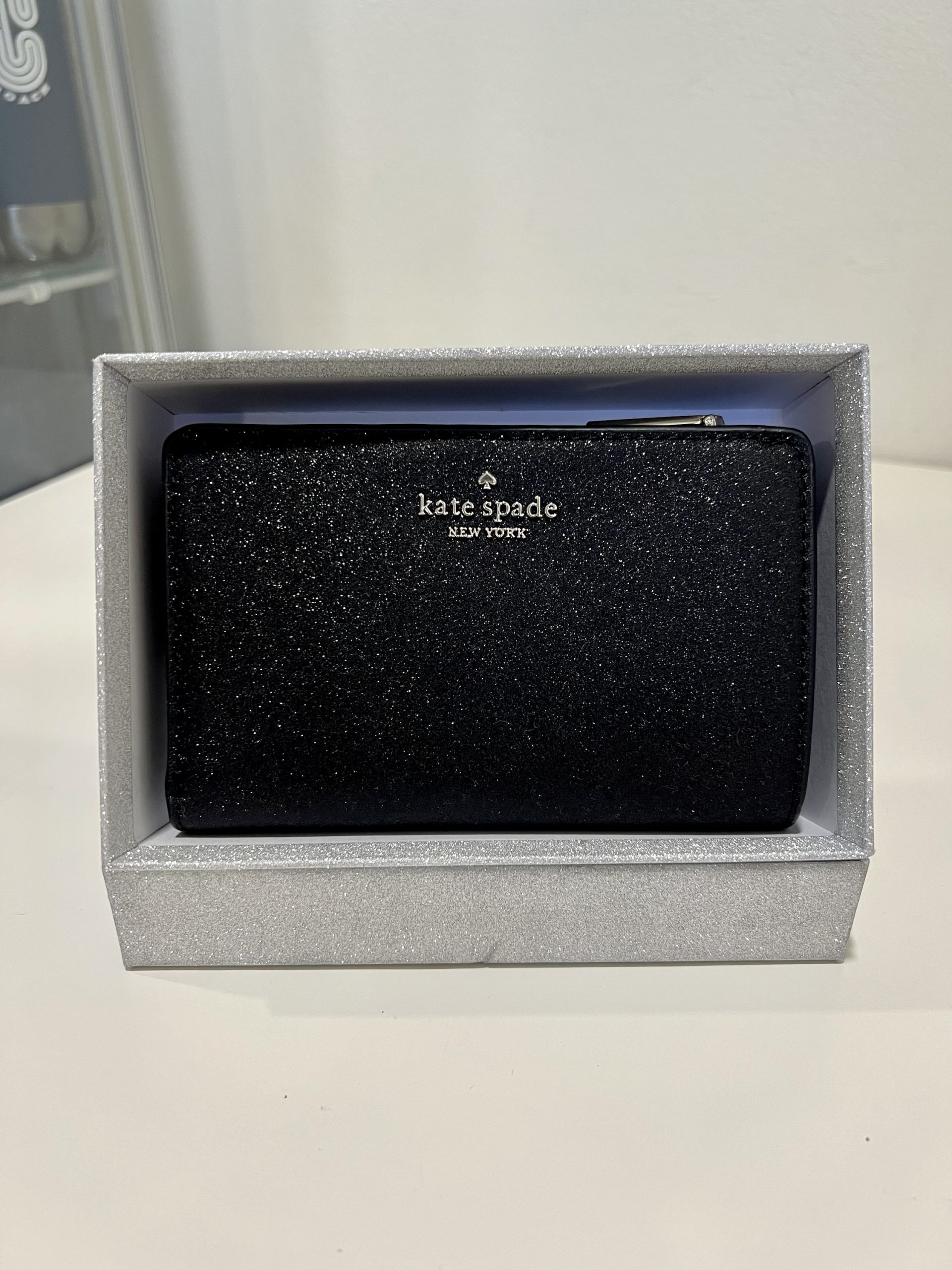 Kate spade best sale joeley glitter wallet