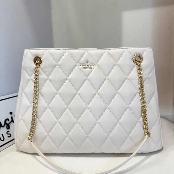 Kate Spade Carey Tote in Parchment