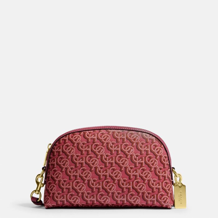 Coach Madi Crossbody With Coach Monogram Print in Rouge