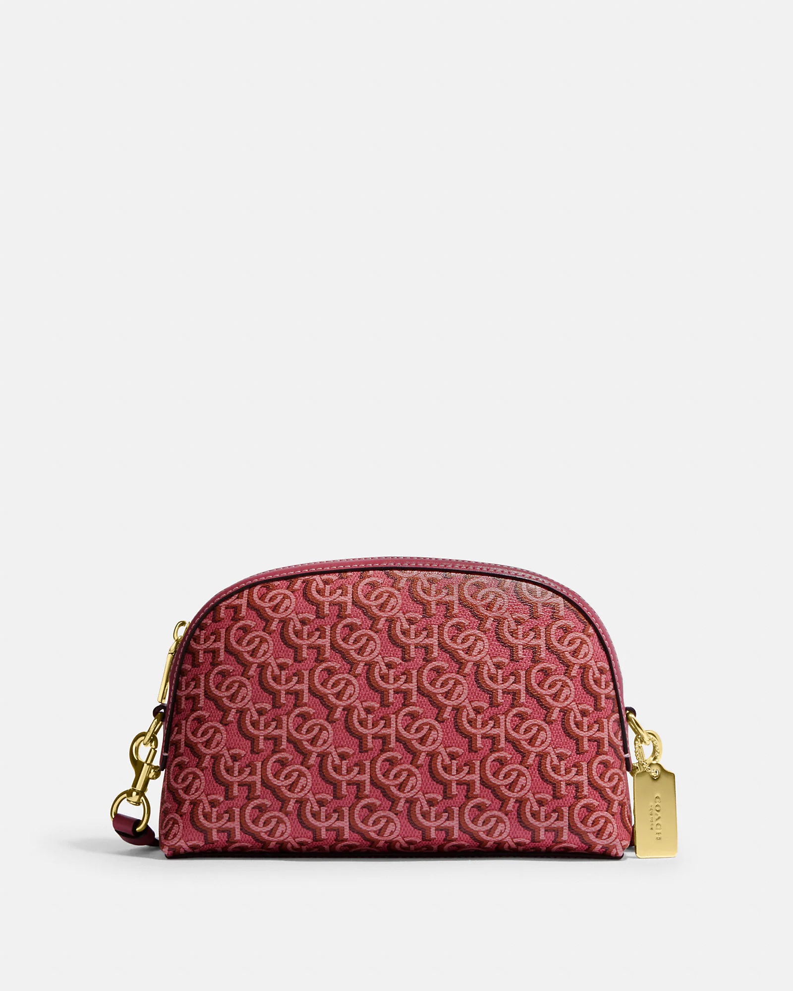 Coach Madi Crossbody With Coach Monogram Print in Rouge