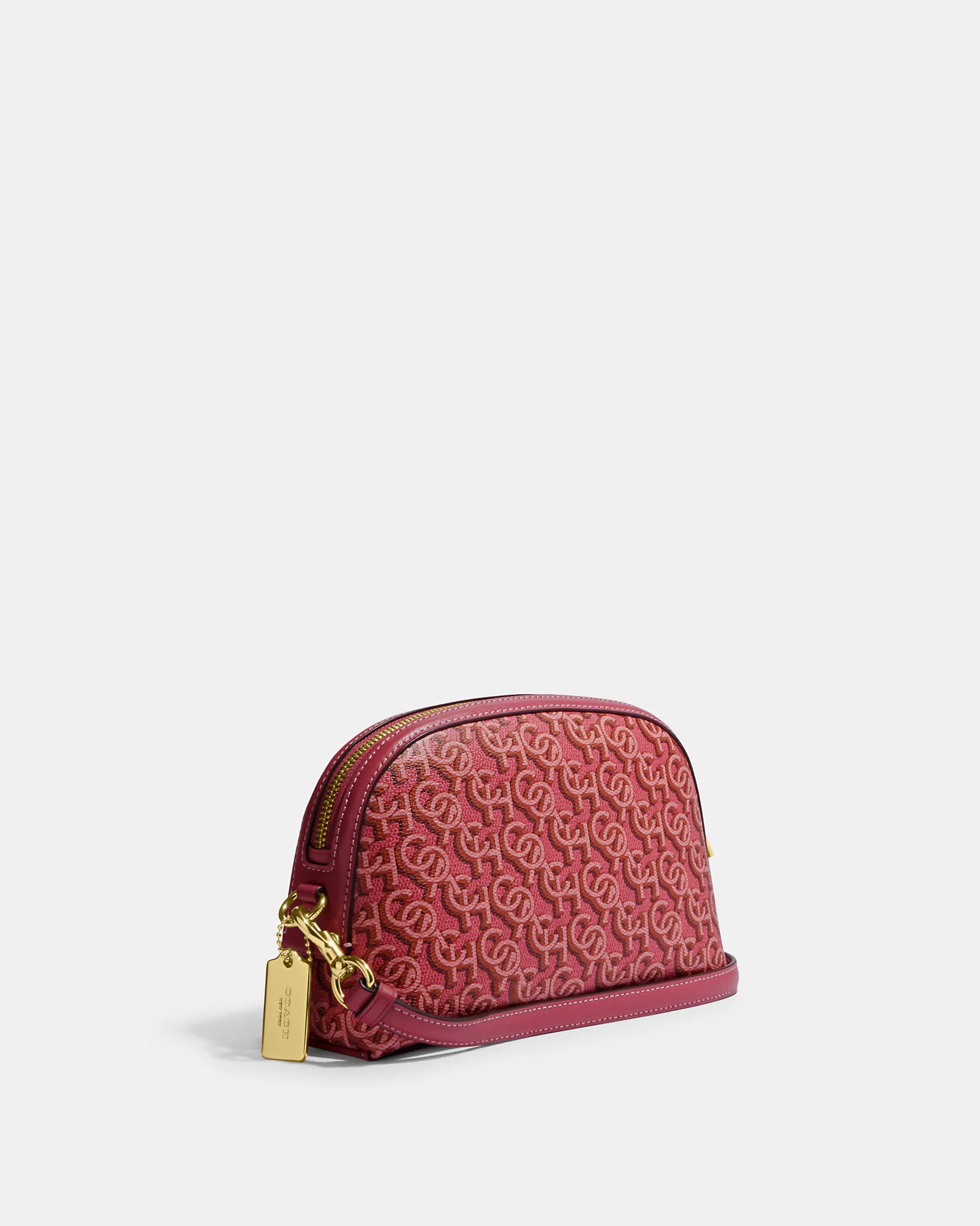 Coach Madi Crossbody With Coach Monogram Print in Rouge - Image 2