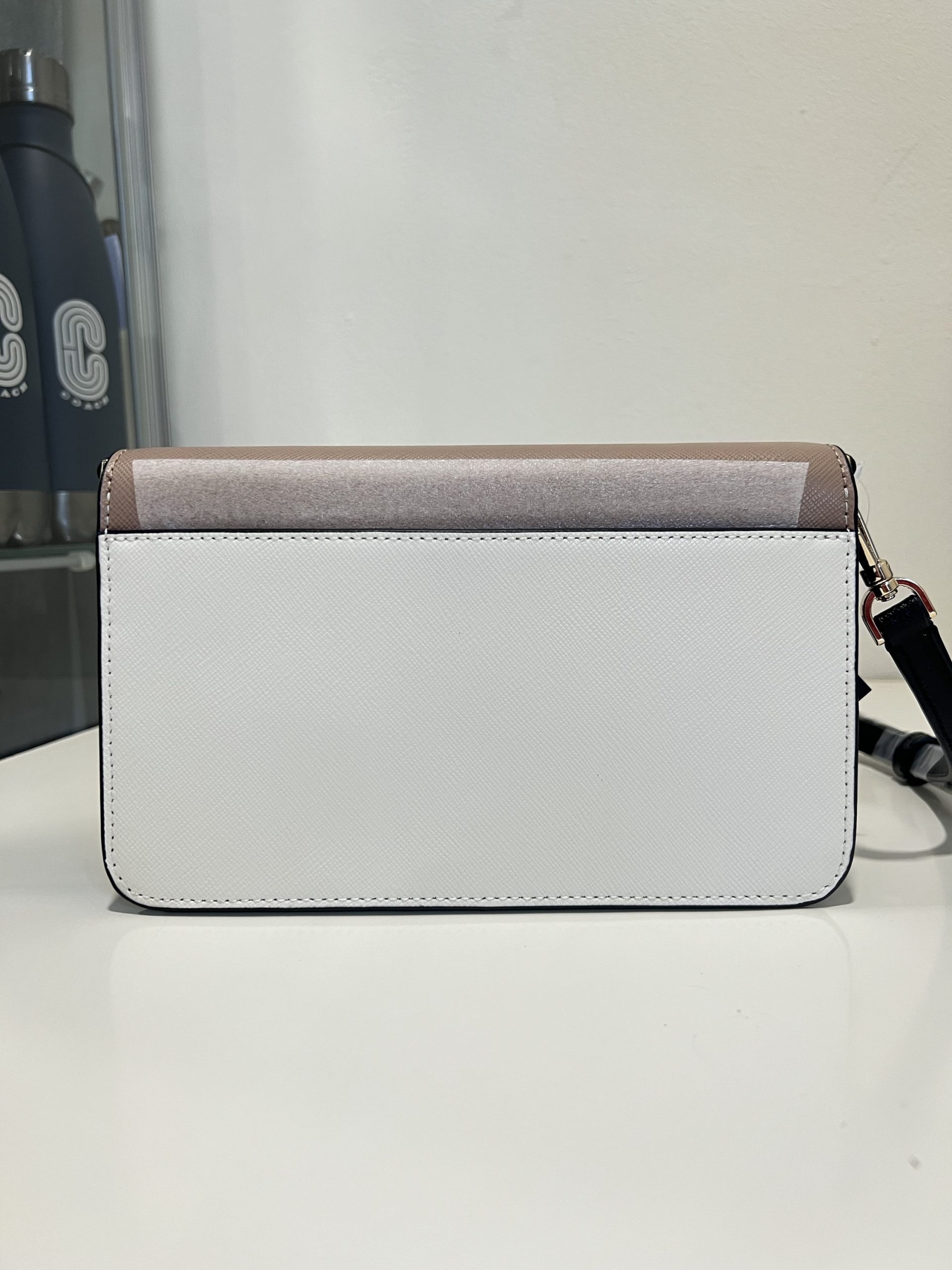 Kate Spade Madison Colorblock Small Flap Crossbody in Toasted Hazelnut Multi - Image 4