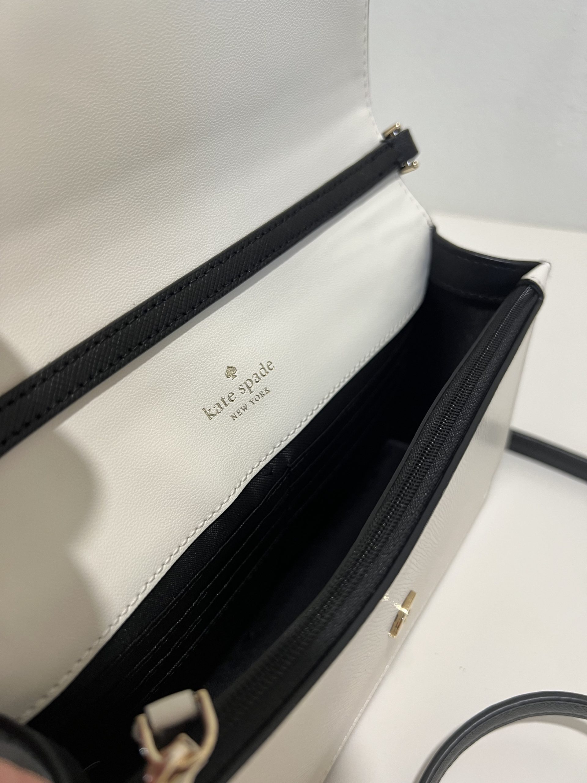 Kate Spade Madison Colorblock Small Flap Crossbody in Toasted Hazelnut Multi - Image 3