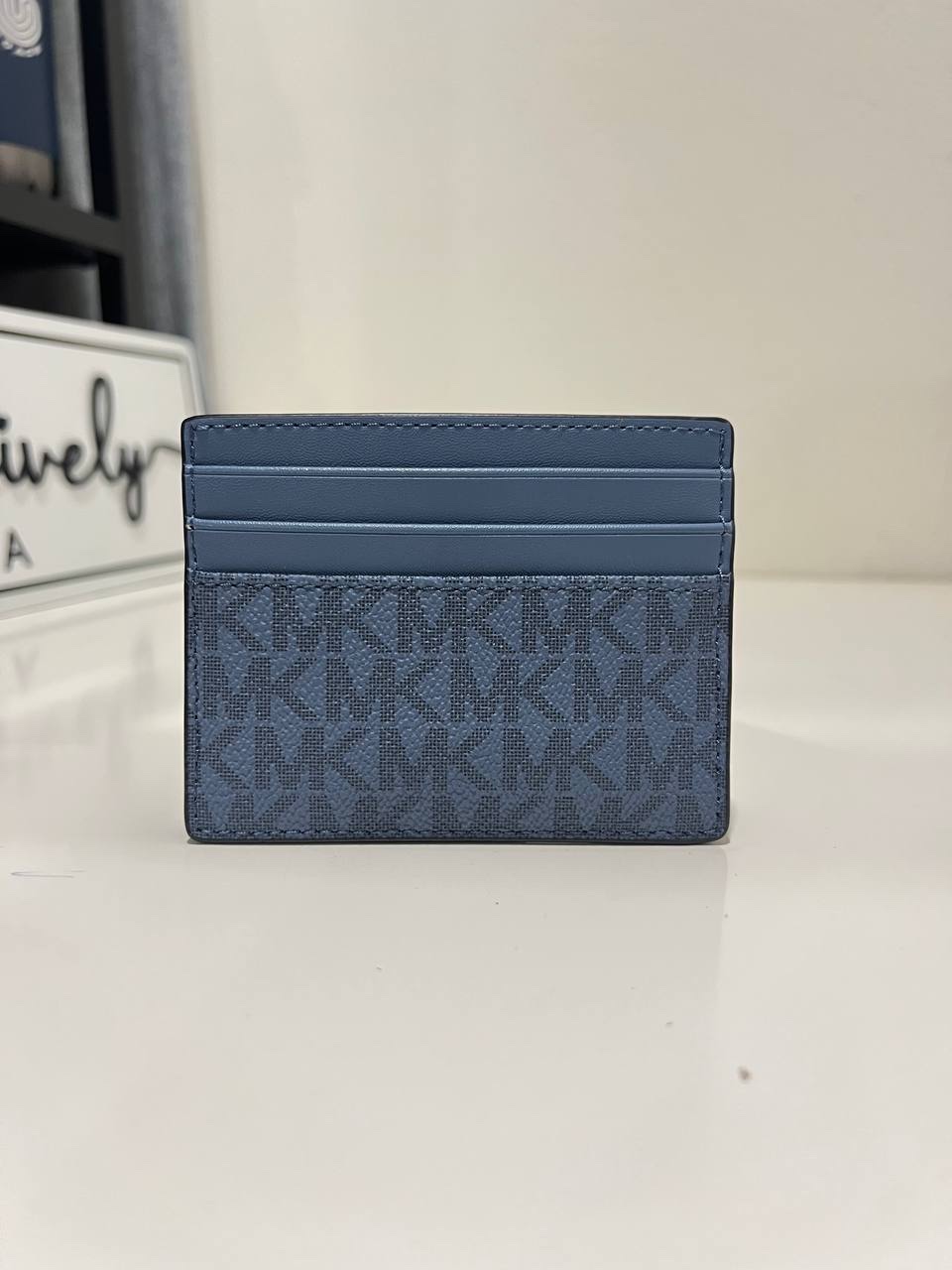 Michael Kors Cooper Tall Card Case in Denim Multi - Image 4