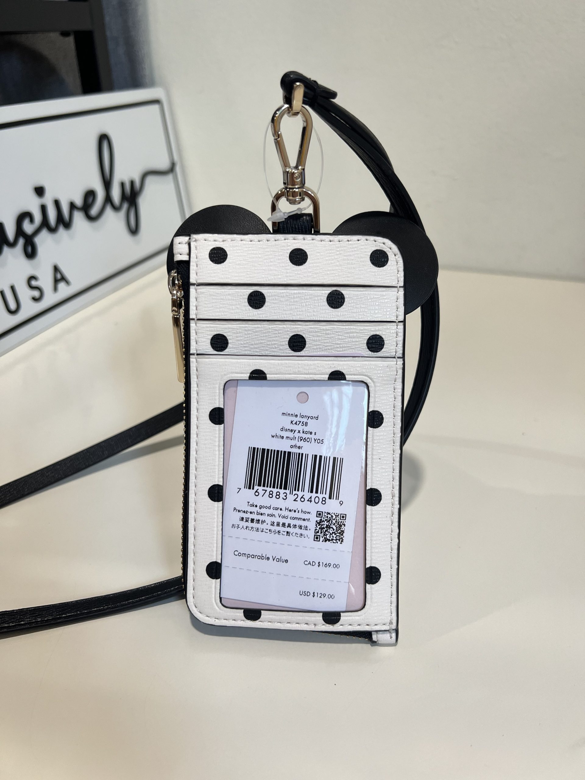 Disney x Kate Spade New York Other Minnie Mouse Lanyard K4758 - Image 4