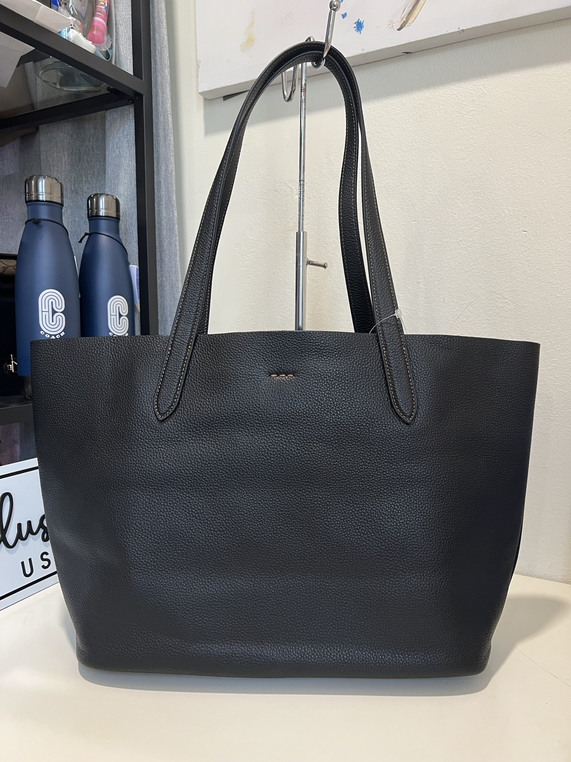 Coach Cameron Tote in Black - Image 4