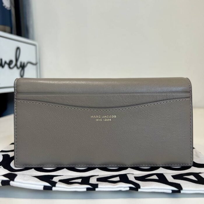 Marc Jacobs The Bifold Wallet in Cement (Retail)