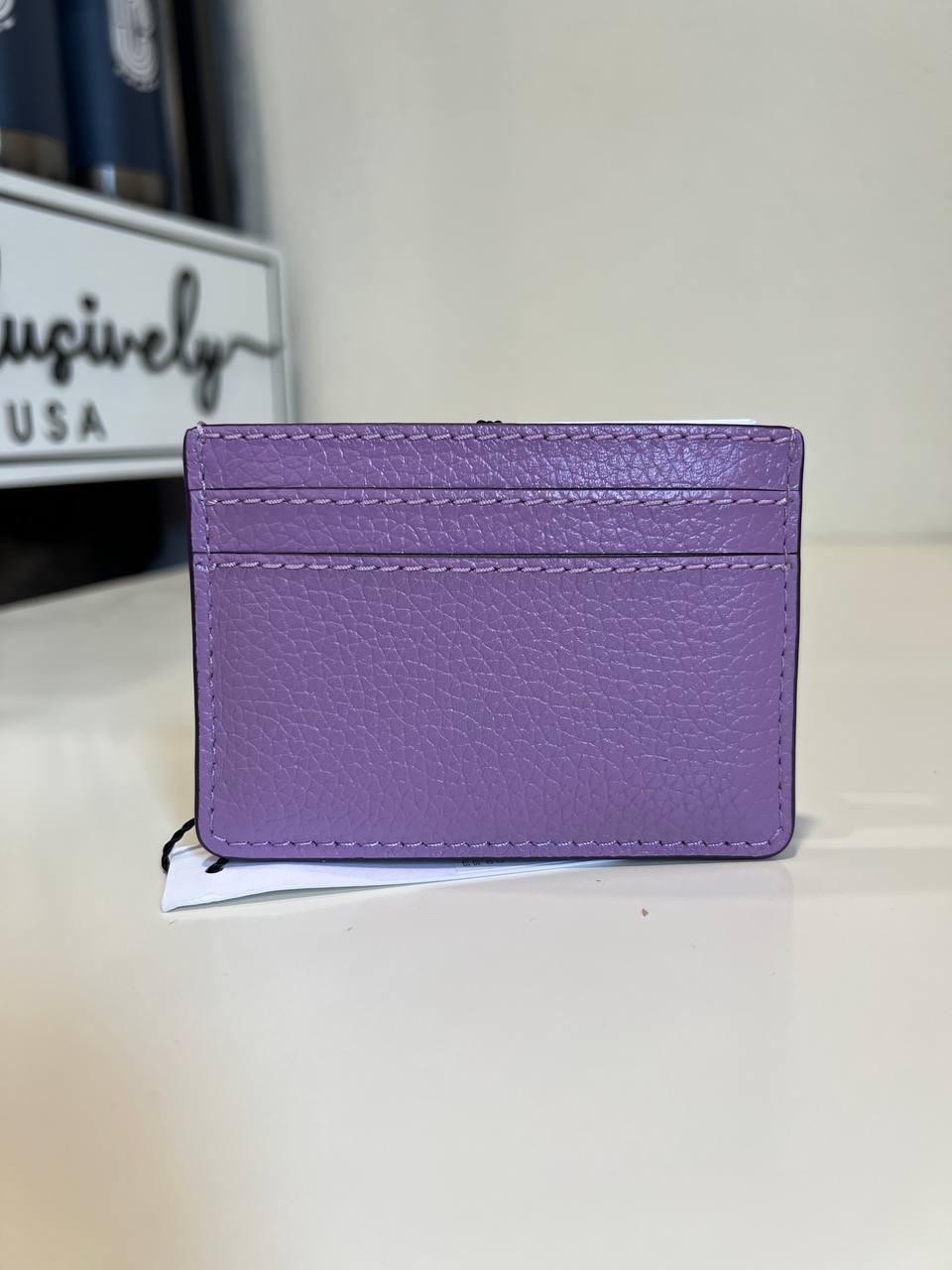 Marc Jacobs The Groove Card Case in Regal Orchid - Image 4