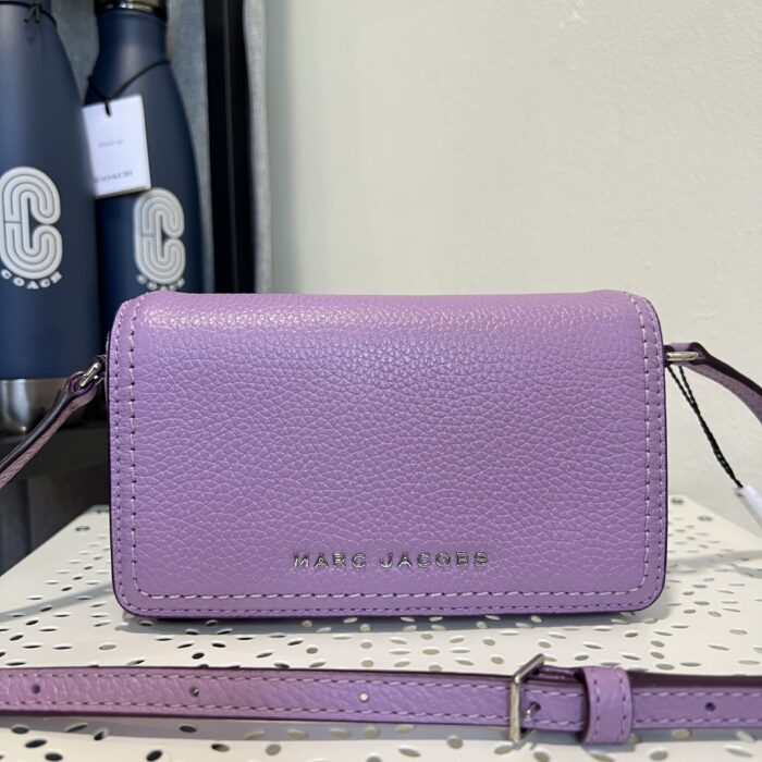 Marc Jacobs Groove Mini Leather Crossbody Bag in Regal Orchid
