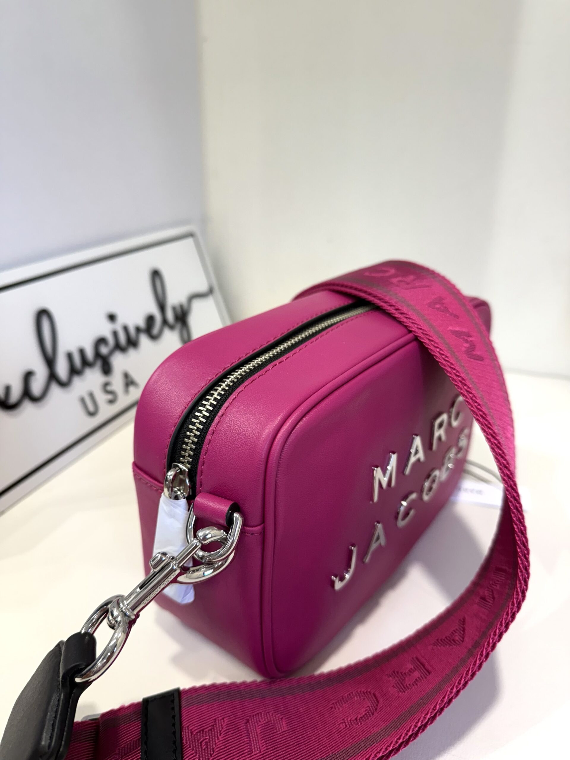 Marc Jacobs Flash Crossbody in Lipstick Pink - Image 2