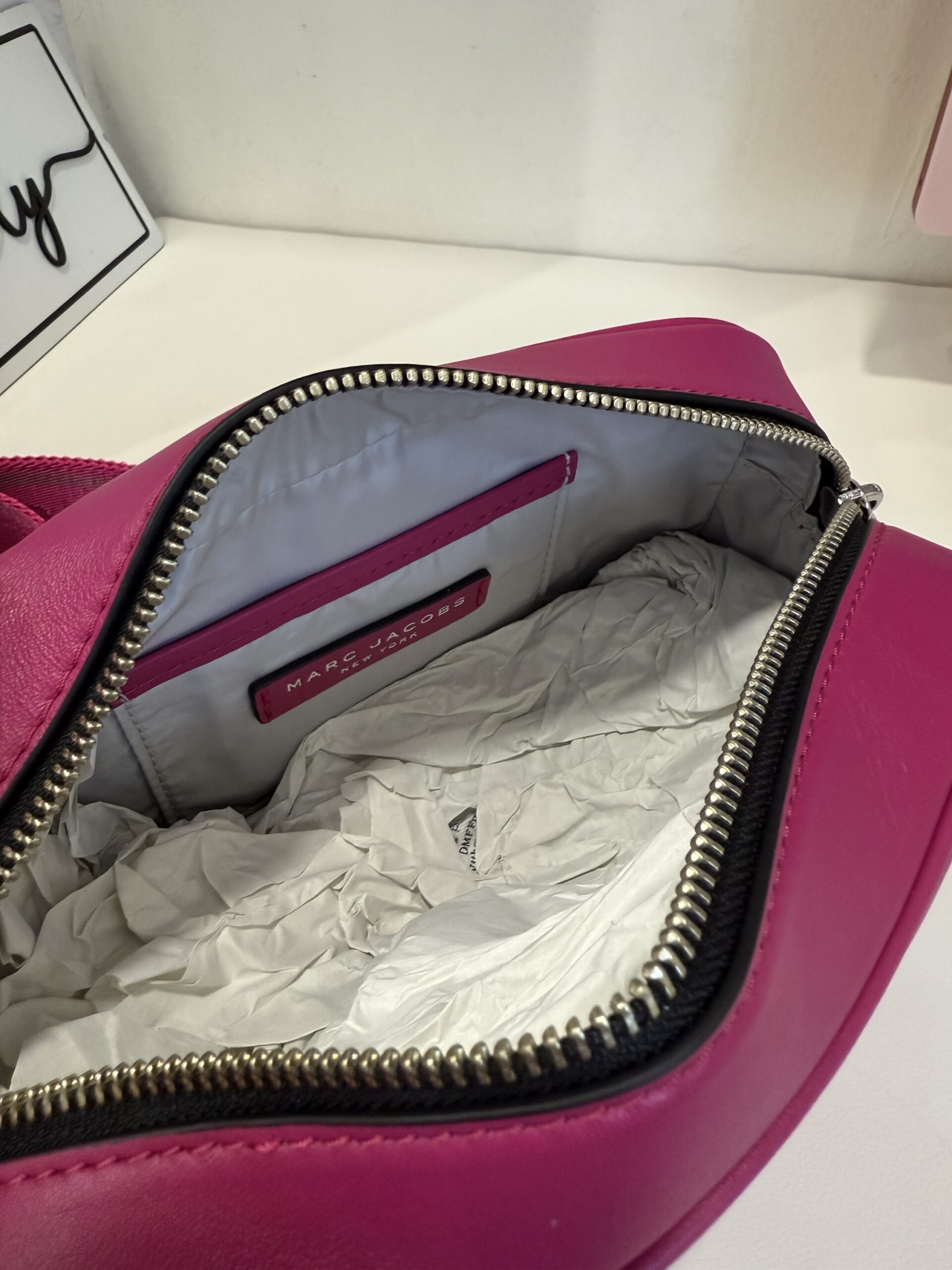Marc Jacobs Flash Crossbody in Lipstick Pink - Image 3
