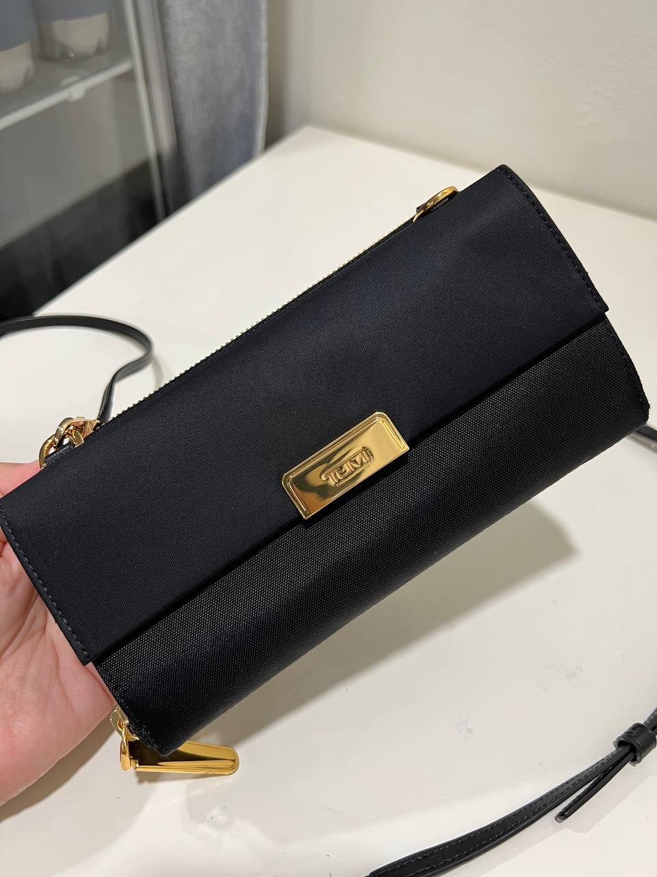 TUMI Opal Wallet Crossbody in Black - Image 2