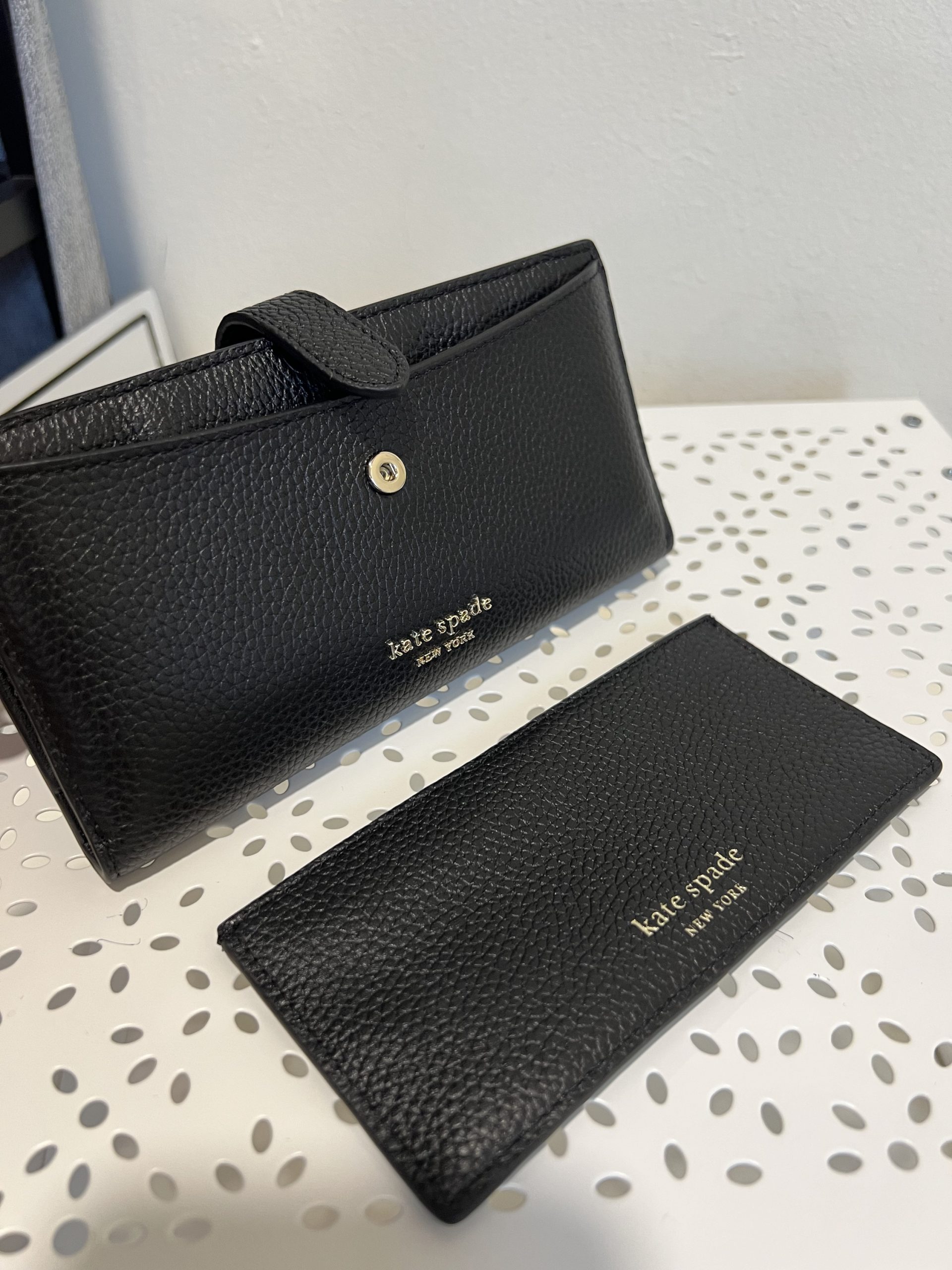 Kate Spade Hudson Bifold Wallet in Black (Retail) - Image 5