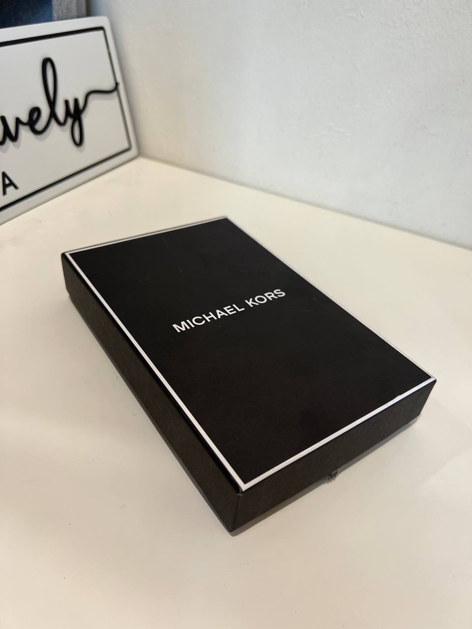 Michael Kors 4 IN 1 Reversible Belt Boxed Set in Signature Black / Black - Image 4