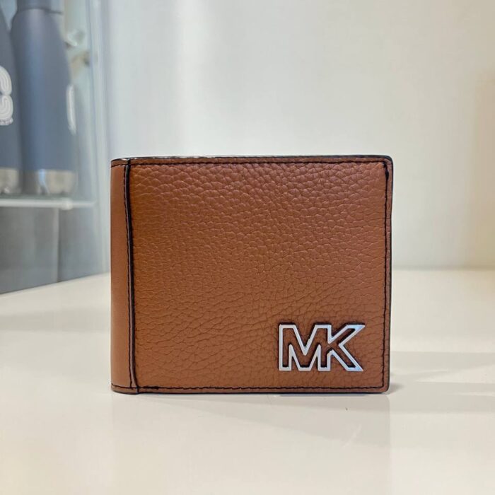 Michael Kors Cooper Billfold Wallet with Coin Pocket in Luggage